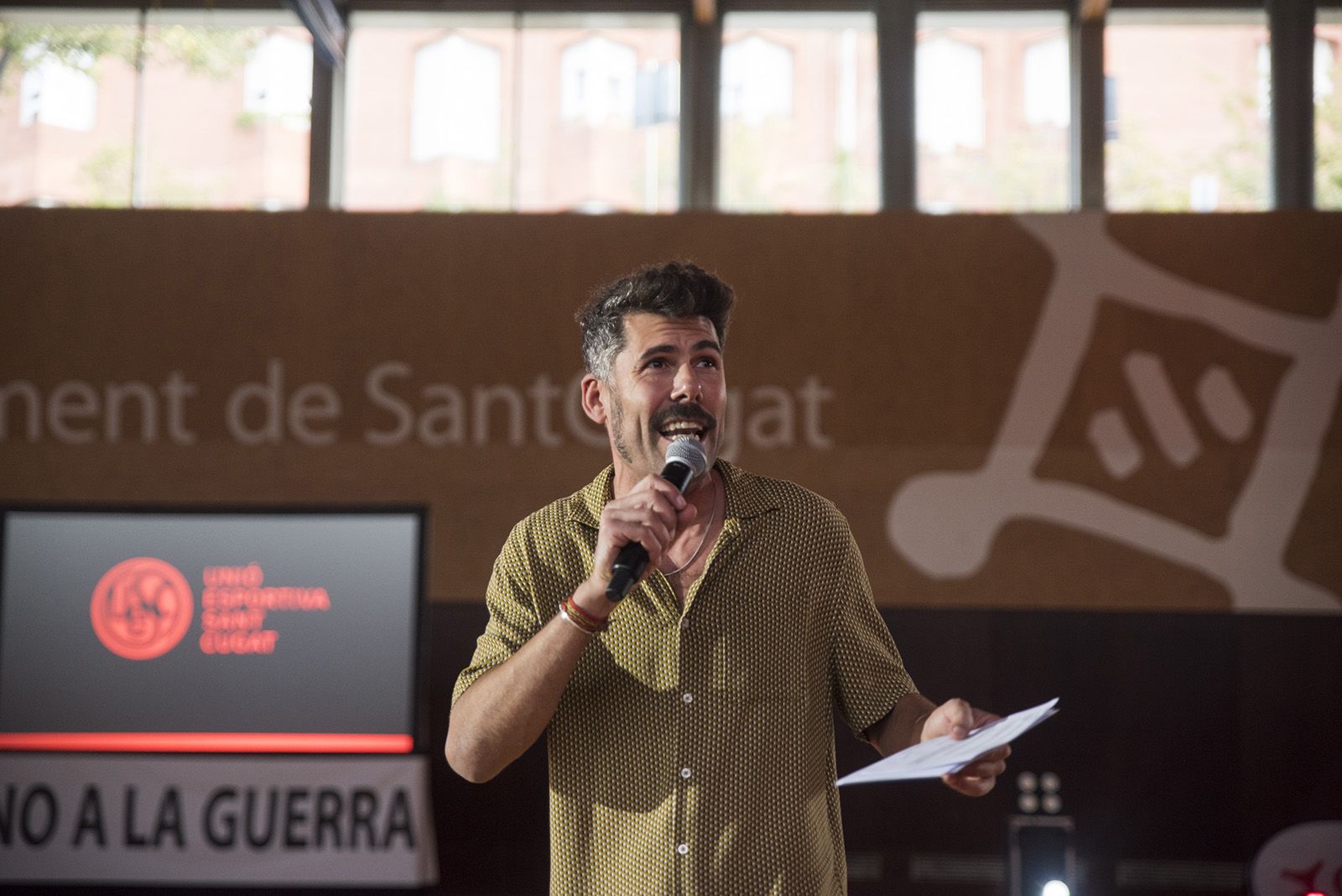 Presentació dels equips de la Unió Esportiva Sant Cugat. FOTO: Bernat Millet.