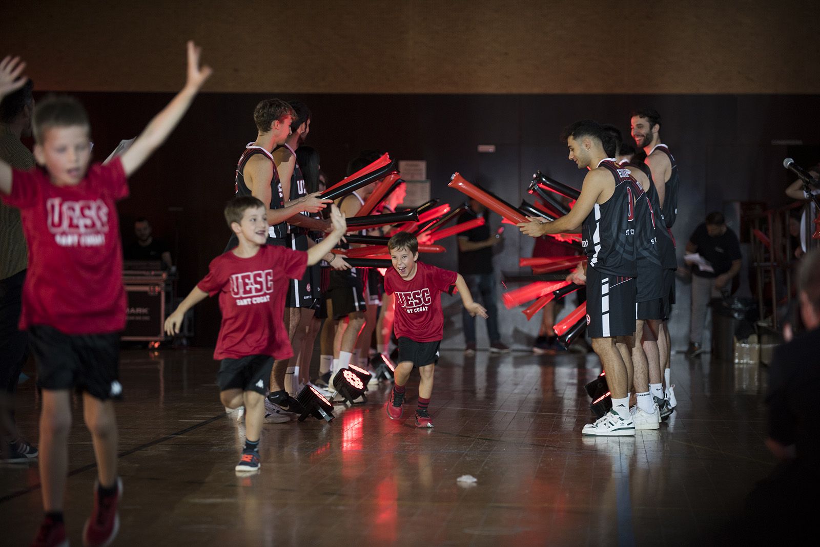 Presentació dels equips de la Unió Esportiva Sant Cugat. FOTO: Bernat Millet.
