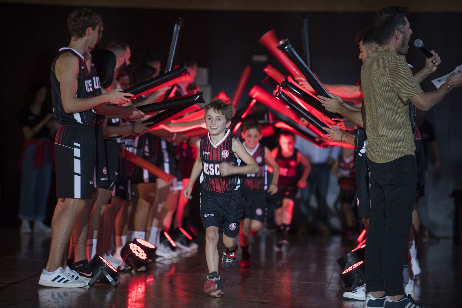 Presentació dels equips de la Unió Esportiva Sant Cugat. FOTO: Bernat Millet.
