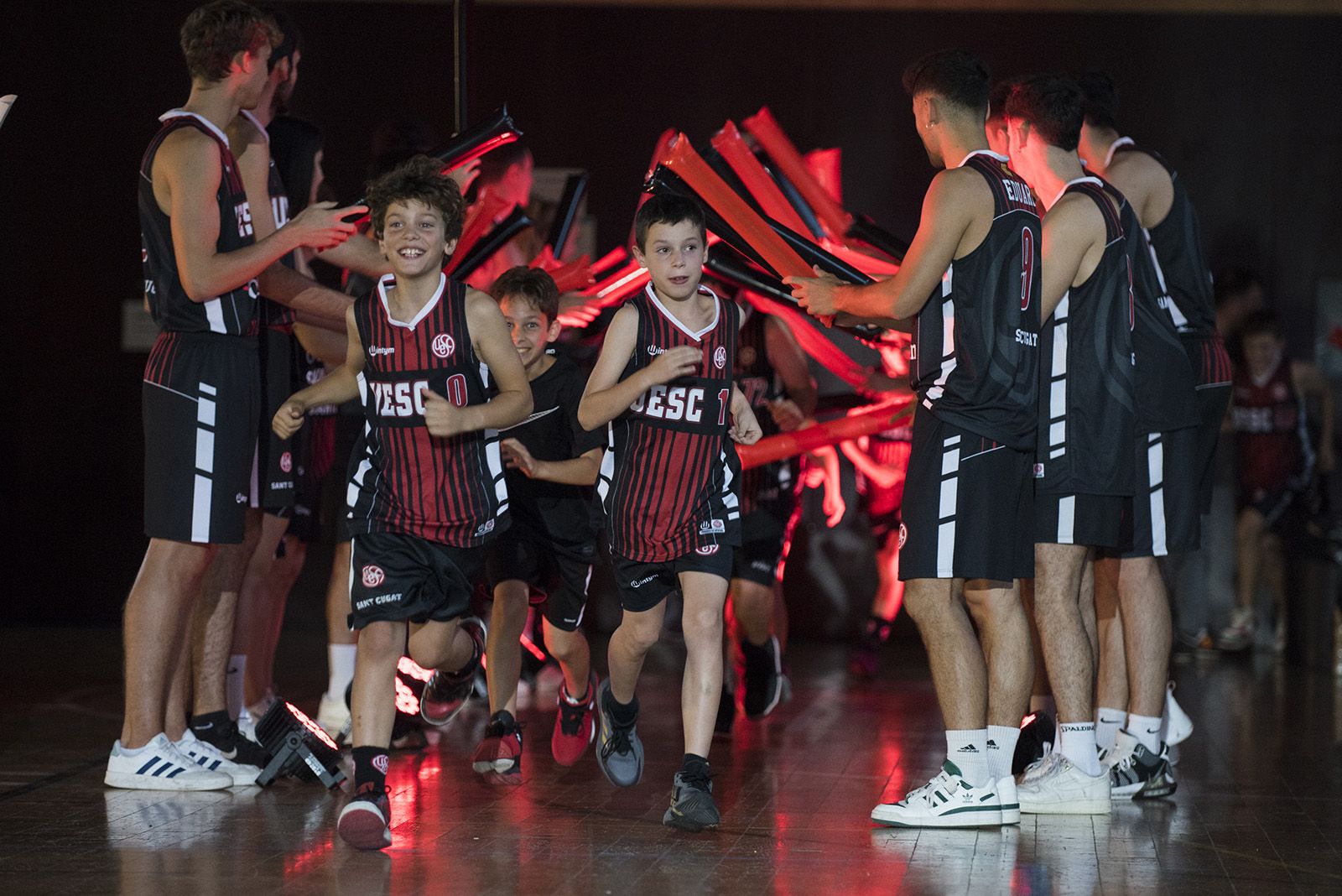 Presentació dels equips de la Unió Esportiva Sant Cugat. FOTO: Bernat Millet.