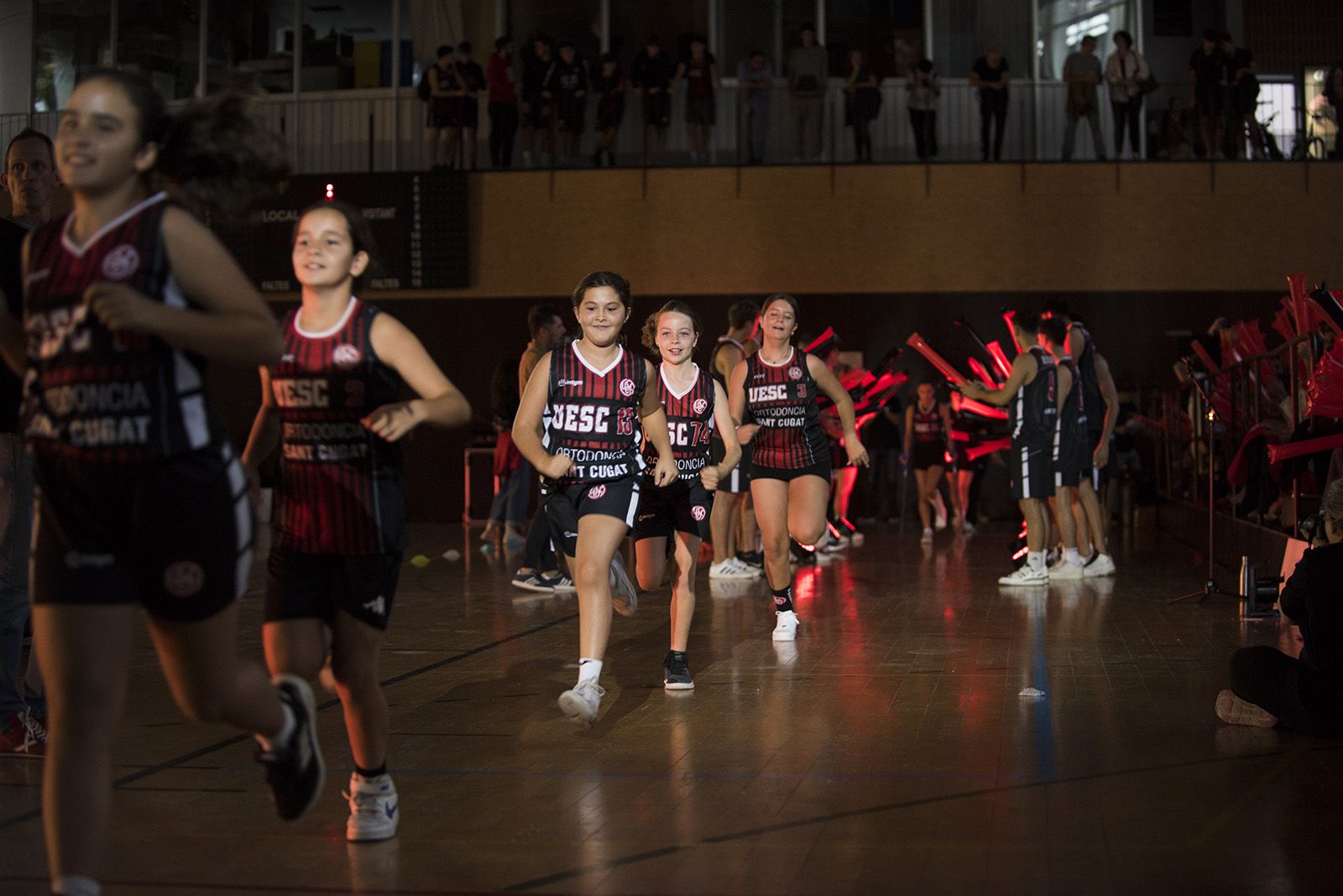 Presentació dels equips de la Unió Esportiva Sant Cugat. FOTO: Bernat Millet.