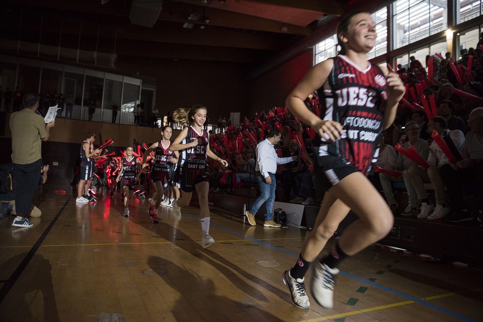 Presentació dels equips de la Unió Esportiva Sant Cugat. FOTO: Bernat Millet.