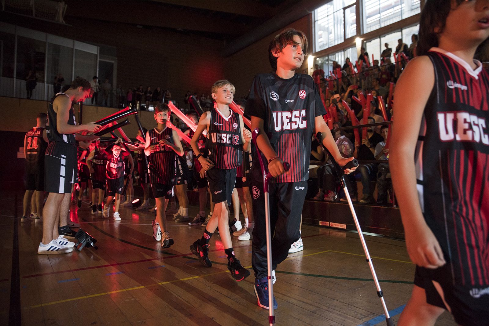Presentació dels equips de la Unió Esportiva Sant Cugat. FOTO: Bernat Millet.