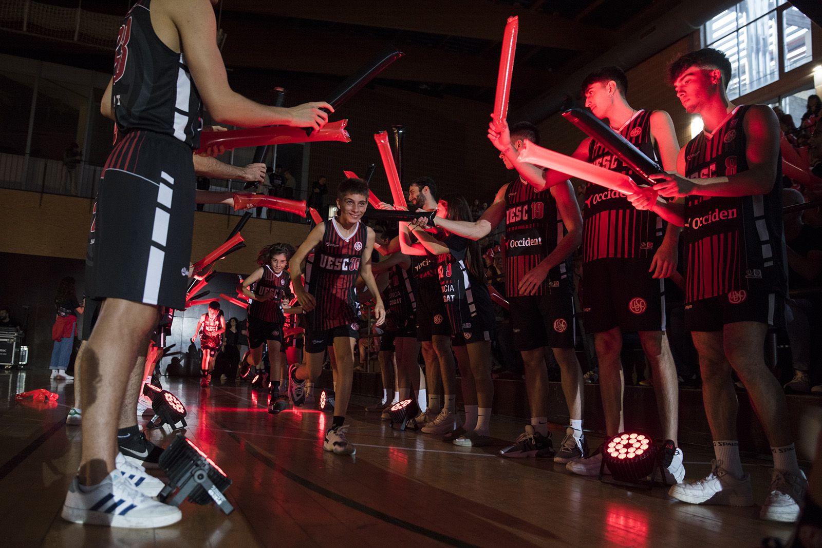 Presentació dels equips de la Unió Esportiva Sant Cugat. FOTO: Bernat Millet.