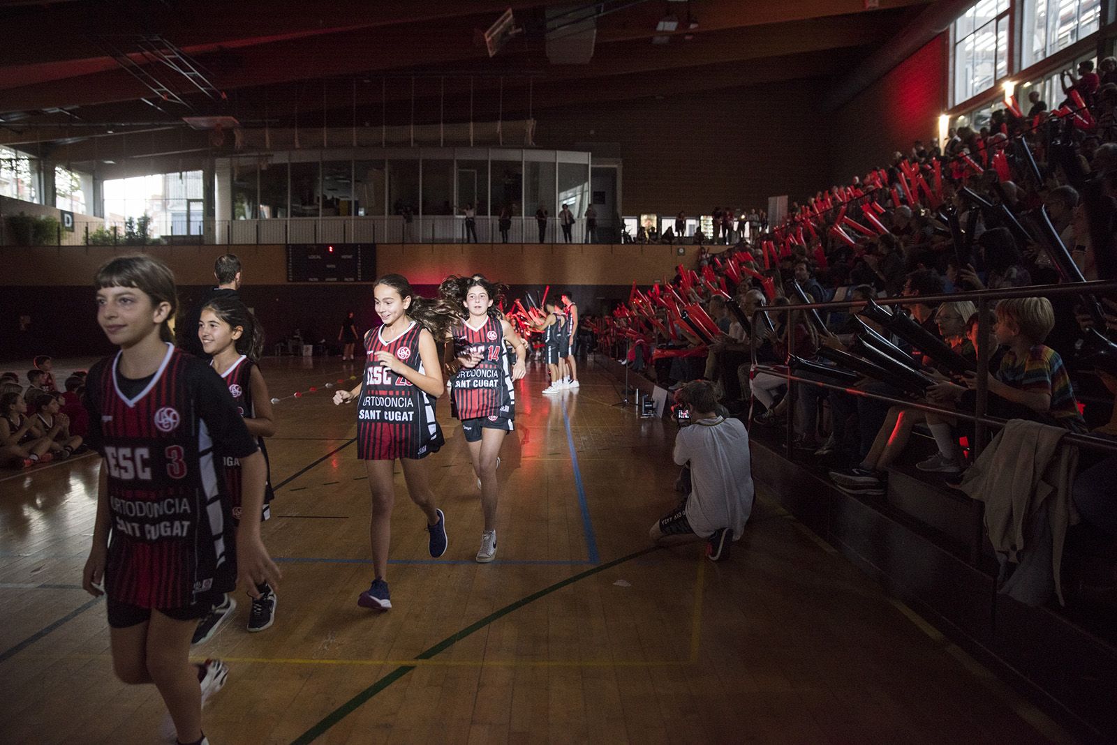 Presentació dels equips de la Unió Esportiva Sant Cugat. FOTO: Bernat Millet.