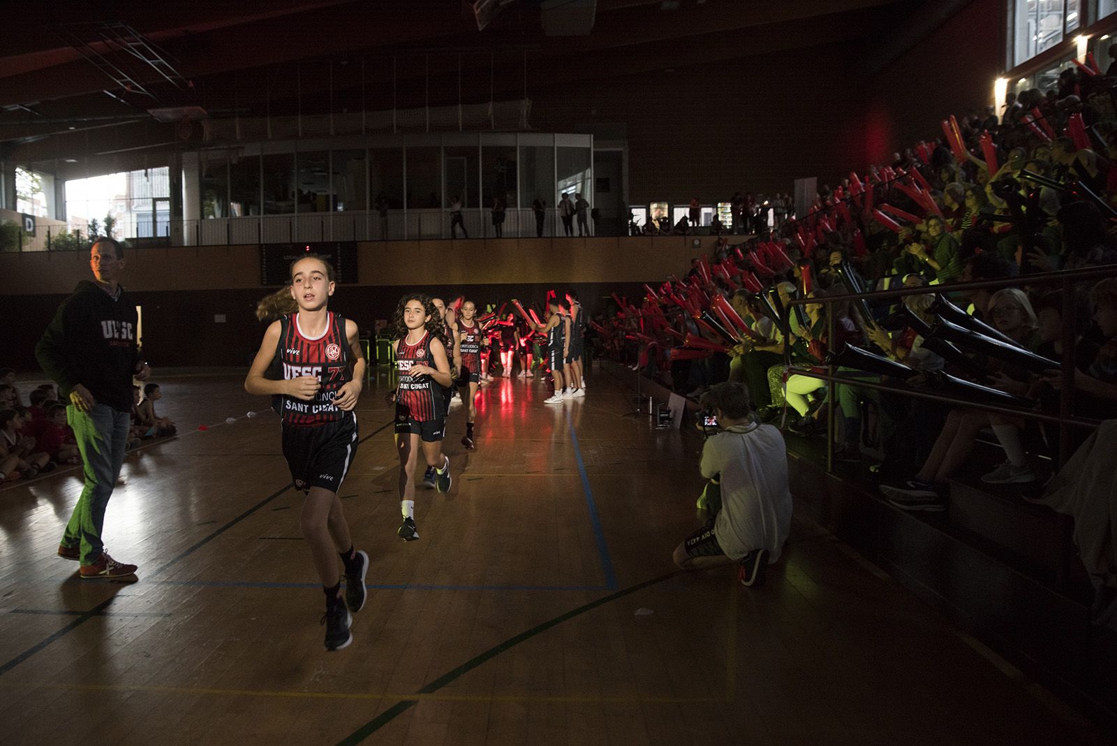 Presentació dels equips de la Unió Esportiva Sant Cugat. FOTO: Bernat Millet.