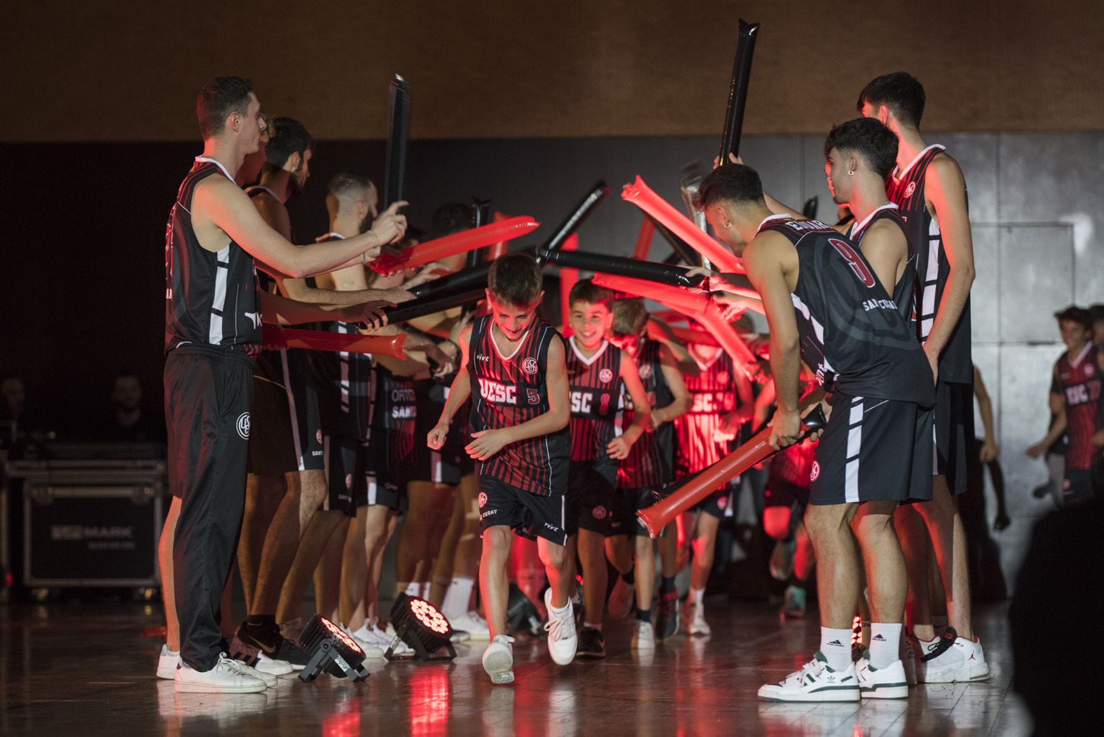 Presentació dels equips de la Unió Esportiva Sant Cugat. FOTO: Bernat Millet.