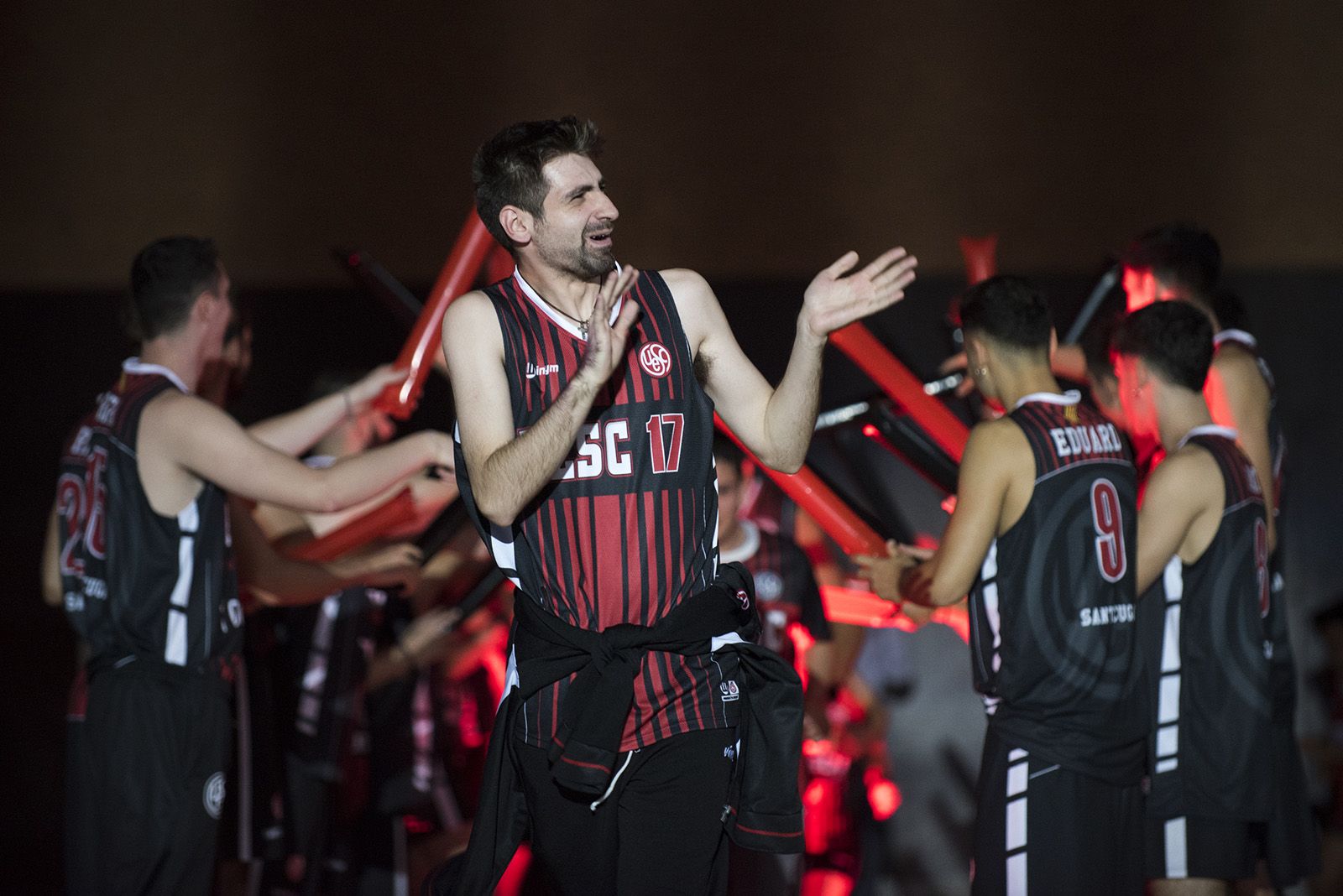 Presentació dels equips de la Unió Esportiva Sant Cugat. FOTO: Bernat Millet.