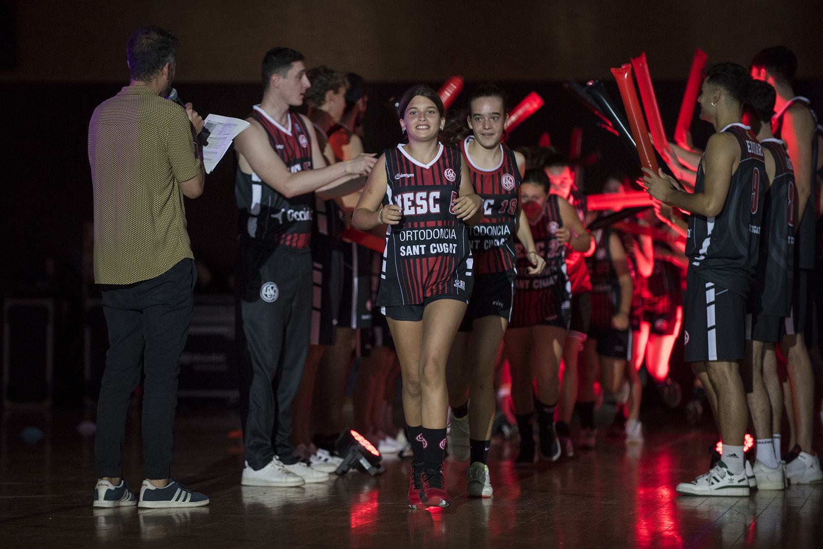 Presentació dels equips de la Unió Esportiva Sant Cugat. FOTO: Bernat Millet.