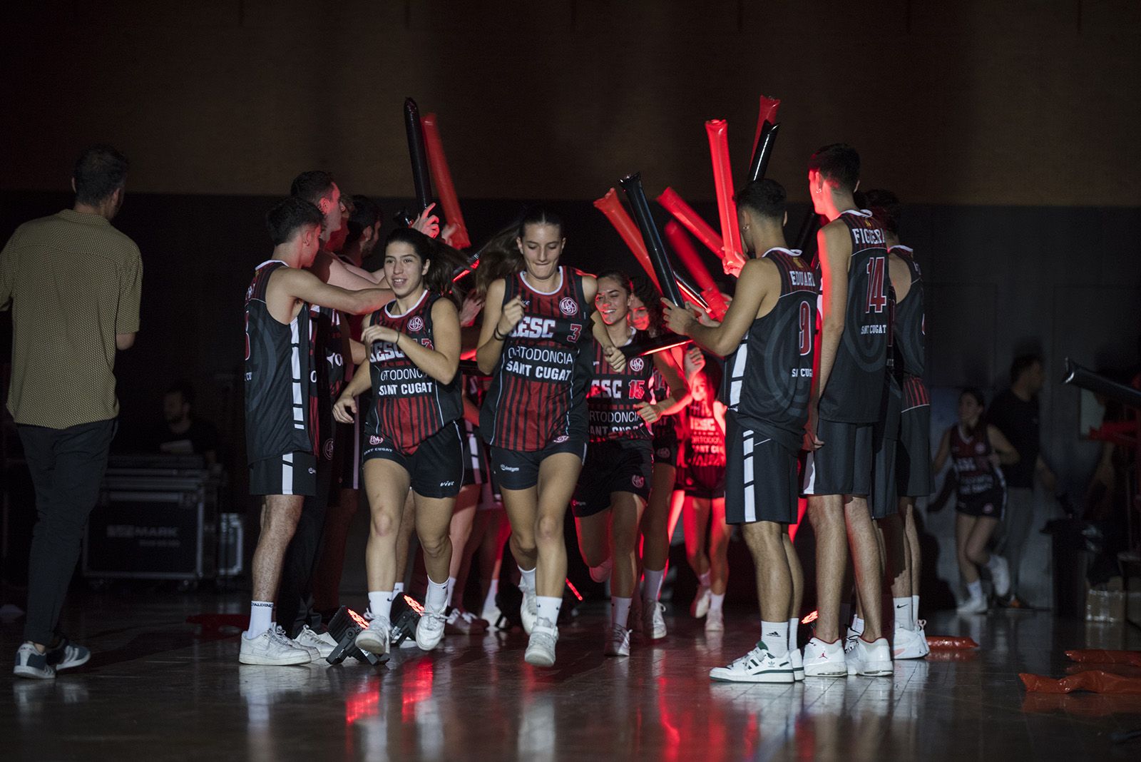 Presentació dels equips de la Unió Esportiva Sant Cugat. FOTO: Bernat Millet.