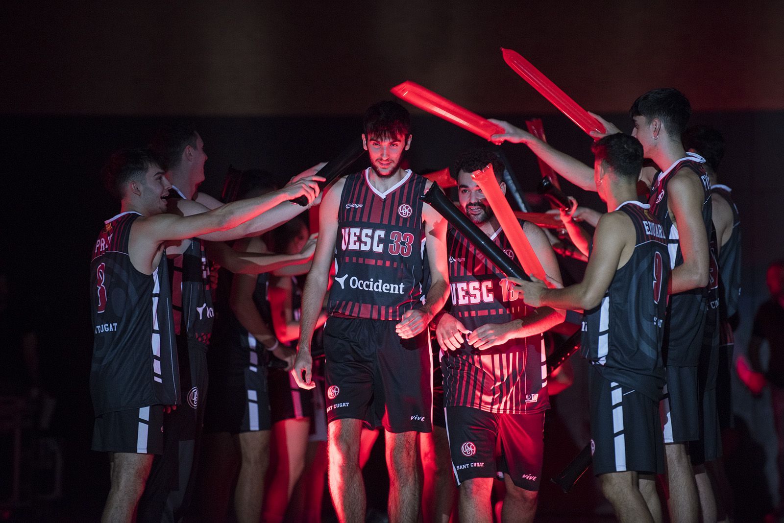 Presentació dels equips de la Unió Esportiva Sant Cugat. FOTO: Bernat Millet.