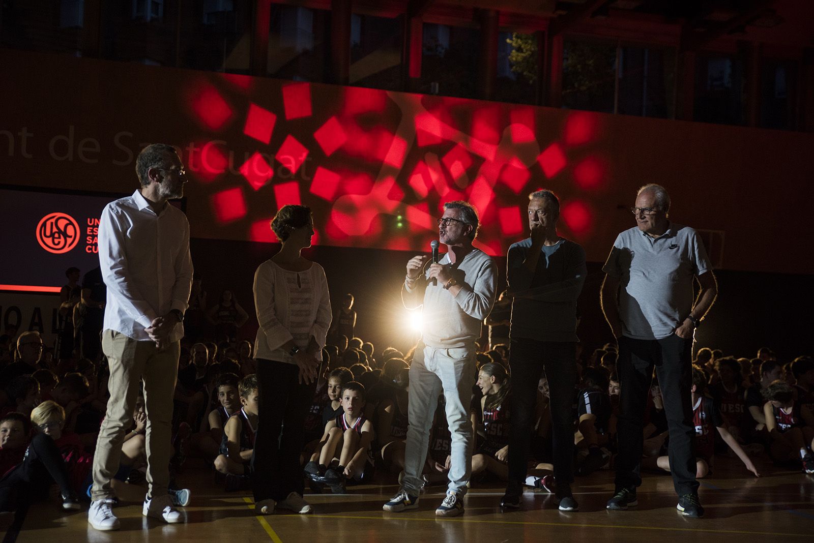 Presentació dels equips de la Unió Esportiva Sant Cugat. FOTO: Bernat Millet.