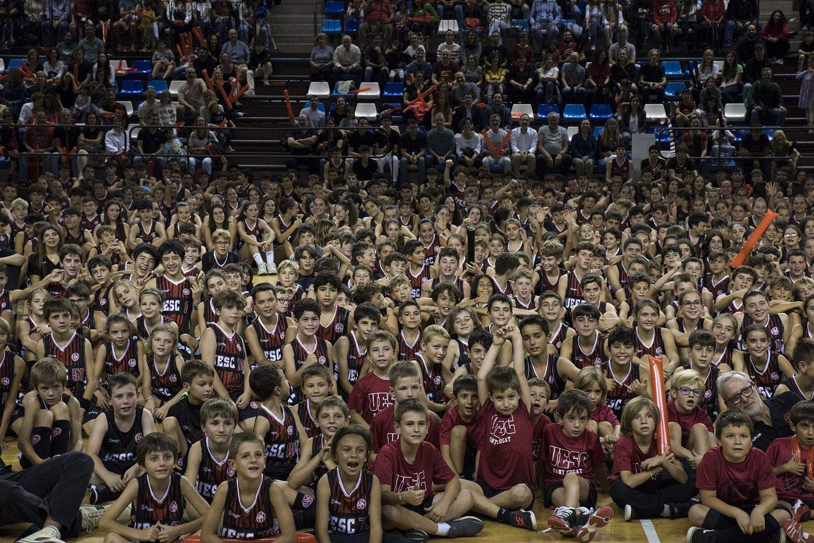 Presentació dels equips de la Unió Esportiva Sant Cugat. FOTO: Bernat Millet.