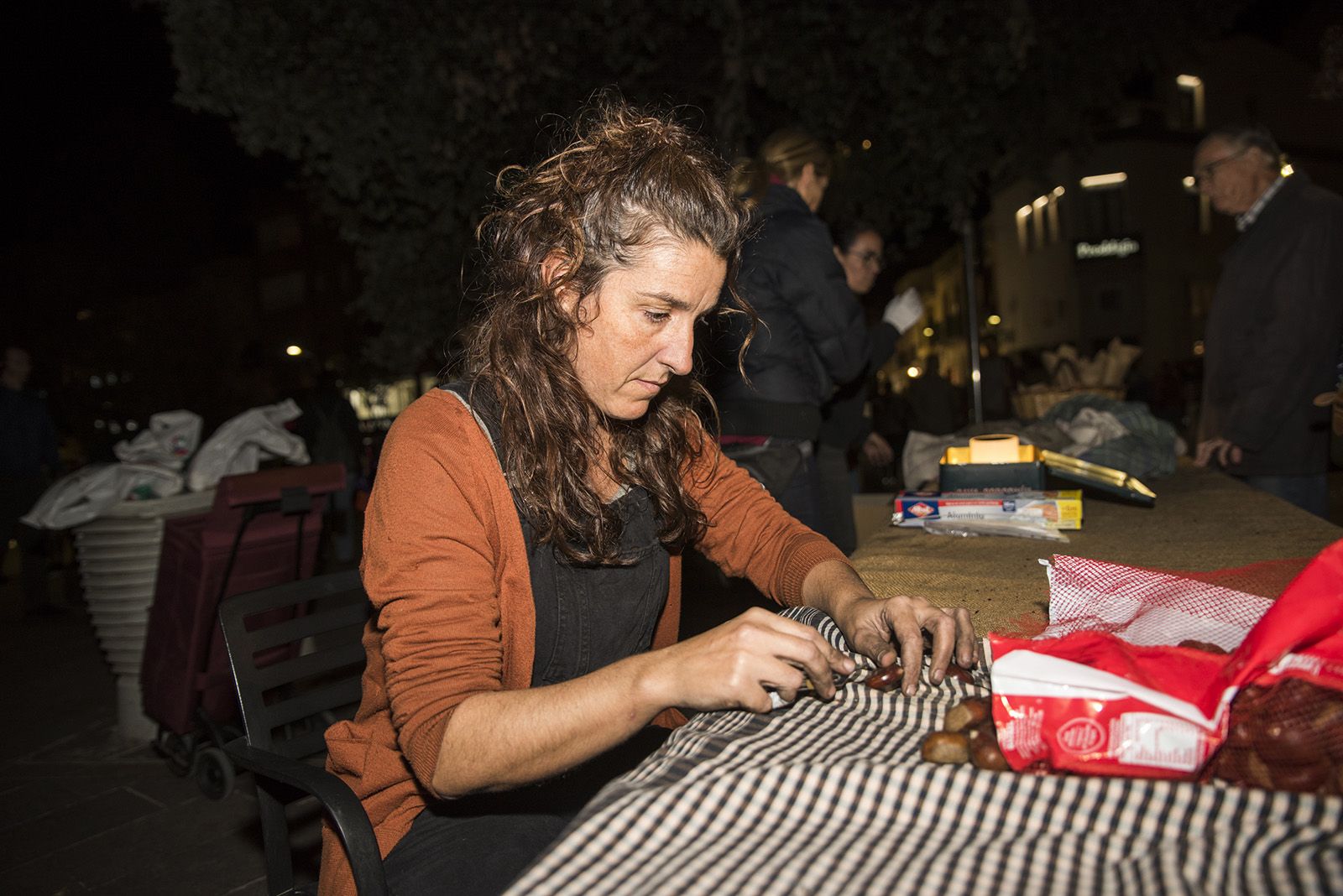 La Castanyada i Halloween. FOTO: Bernat Millet.