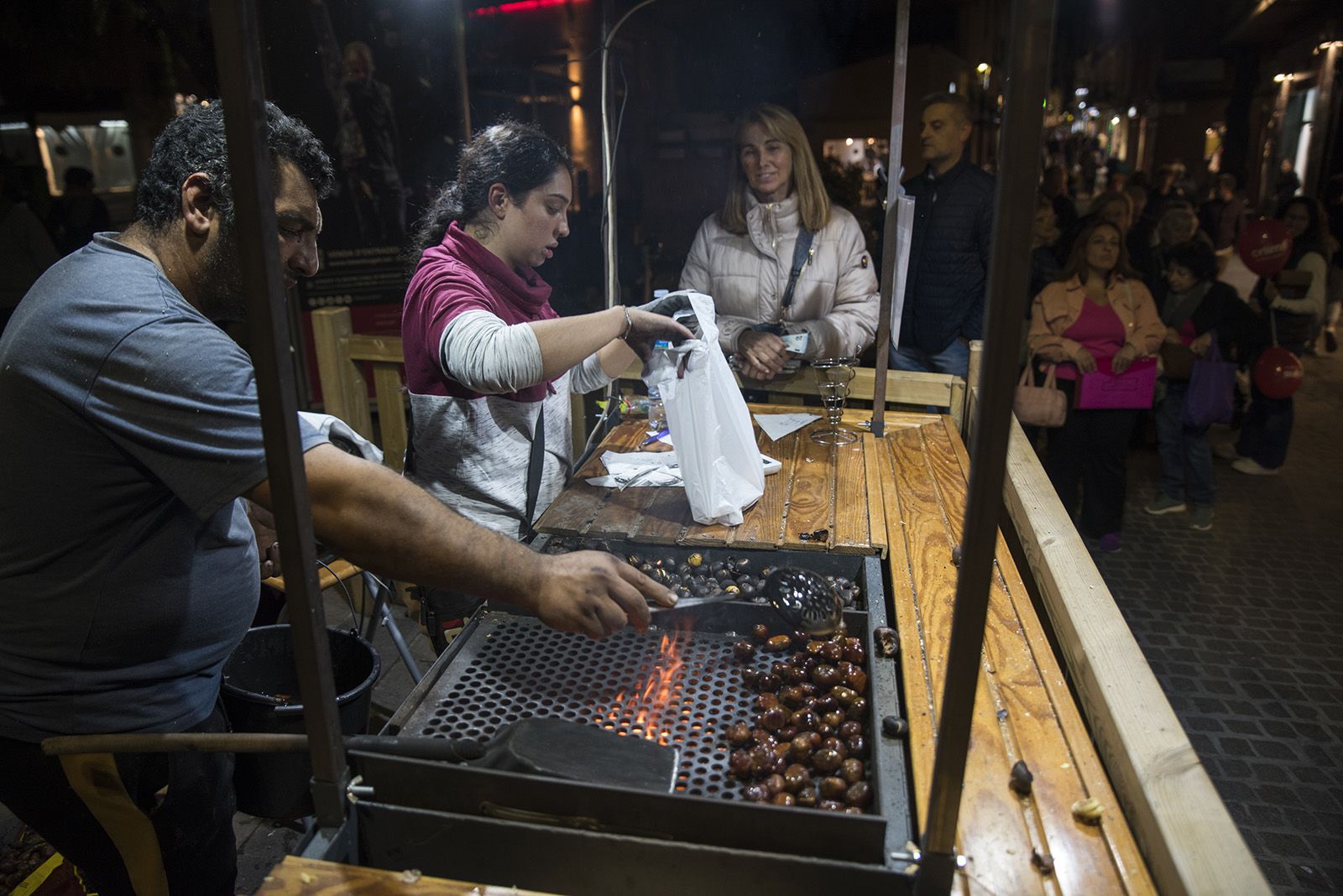 La Castanyada i Halloween. FOTO: Bernat Millet.