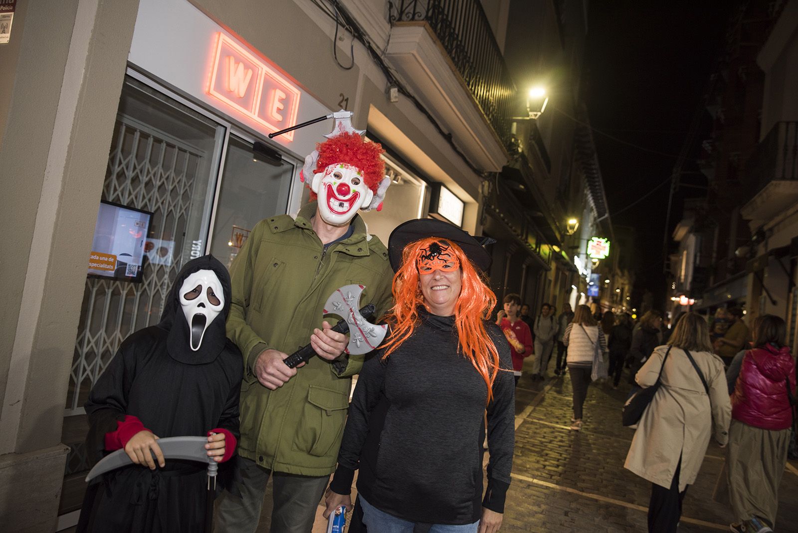 La Castanyada i Halloween. FOTO: Bernat Millet.