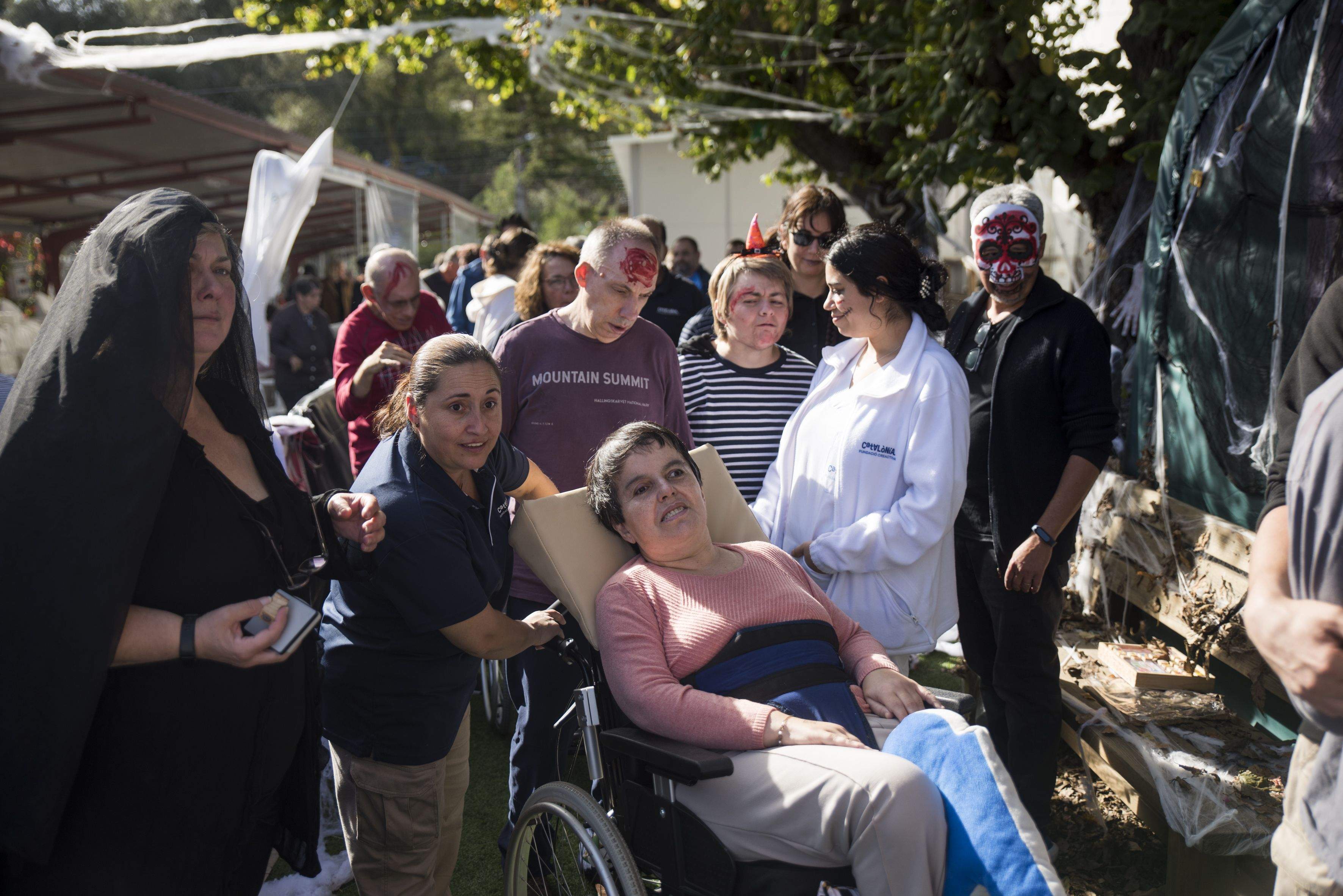 Castahalloween de les instal·lacions de Cerdanyola de Catalònia Fundació Creactiva. FOTO: Bernat Millet