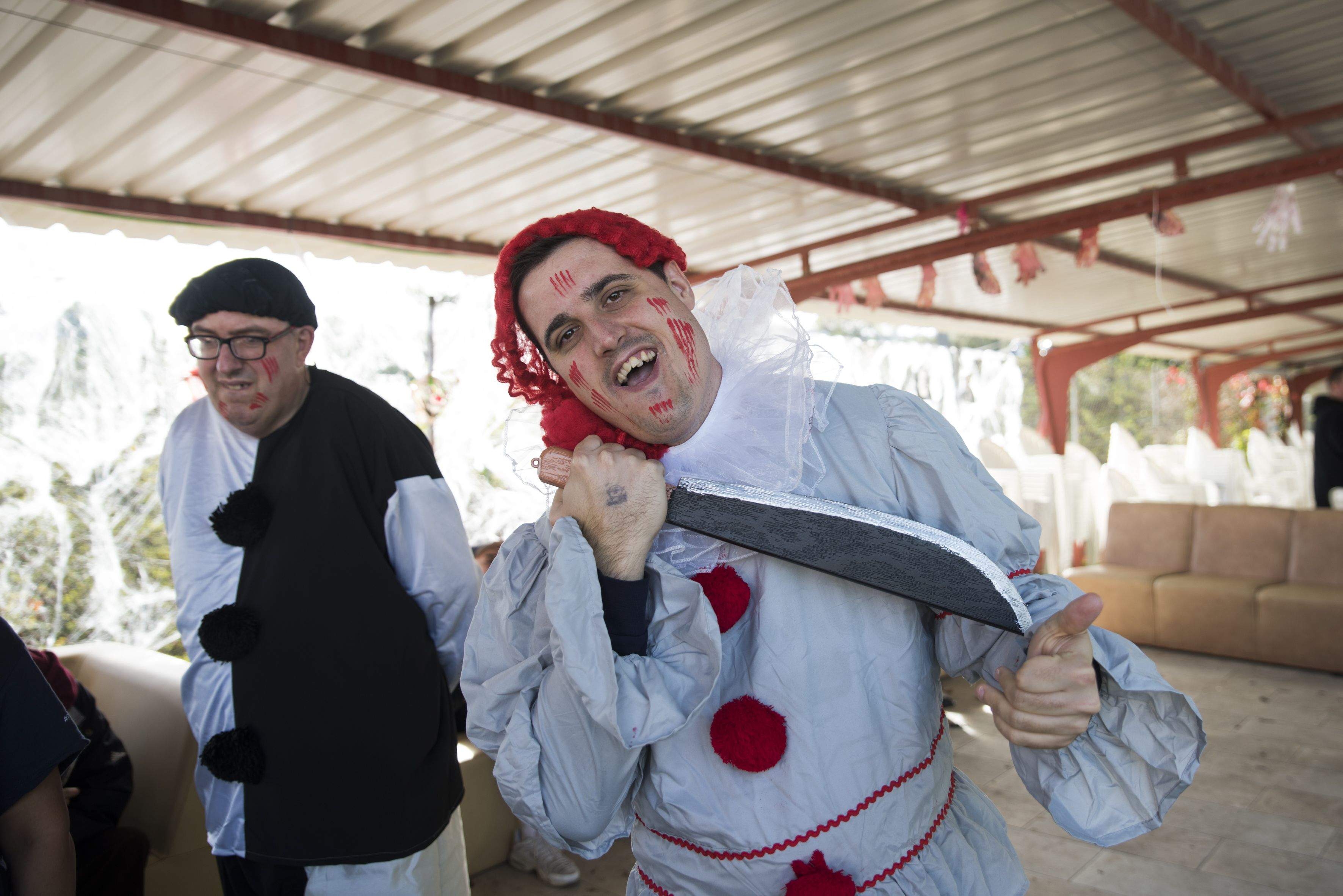 Castahalloween de les instal·lacions de Cerdanyola de Catalònia Fundació Creactiva. FOTO: Bernat Millet