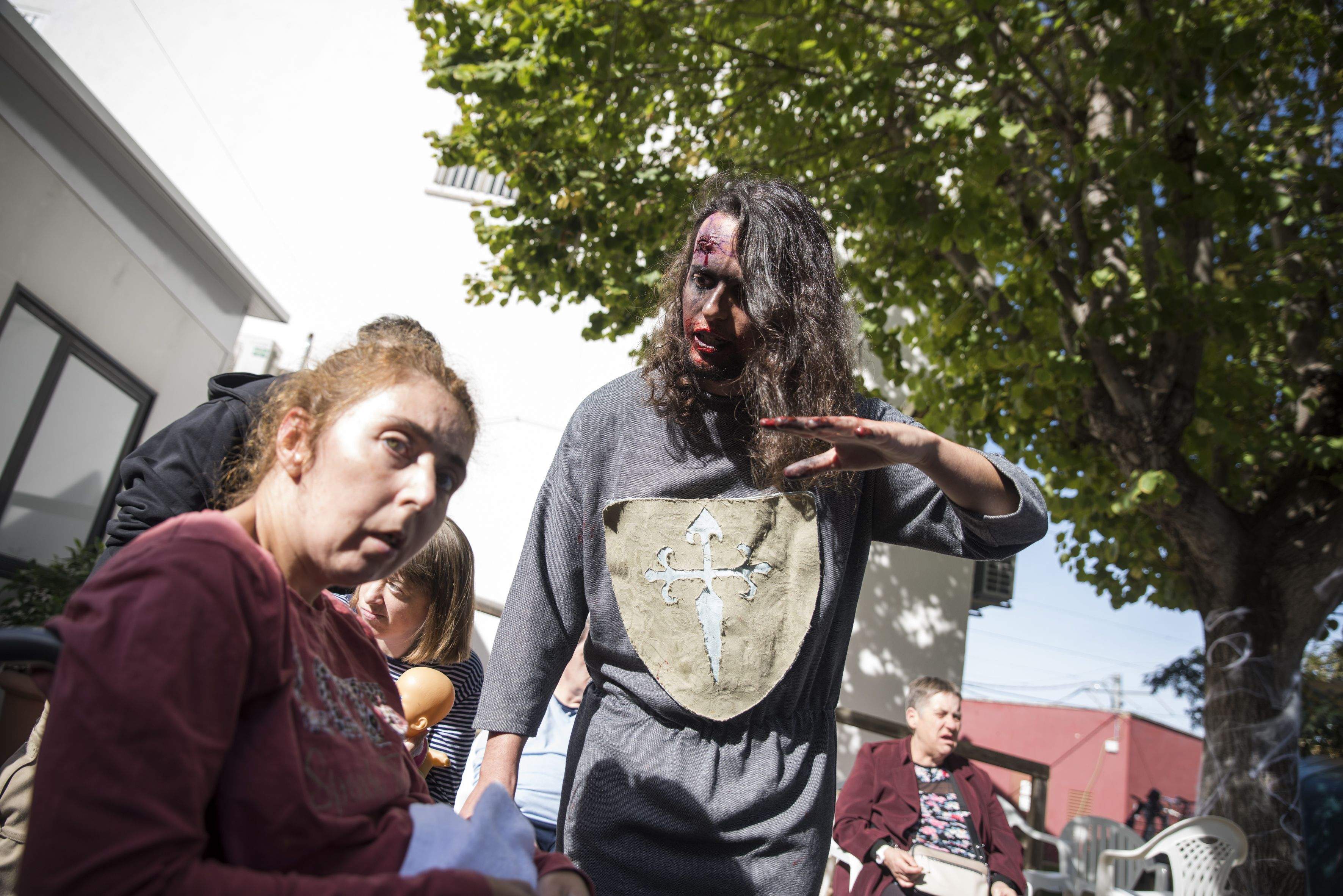 Castahalloween de les instal·lacions de Cerdanyola de Catalònia Fundació Creactiva. FOTO: Bernat Millet
