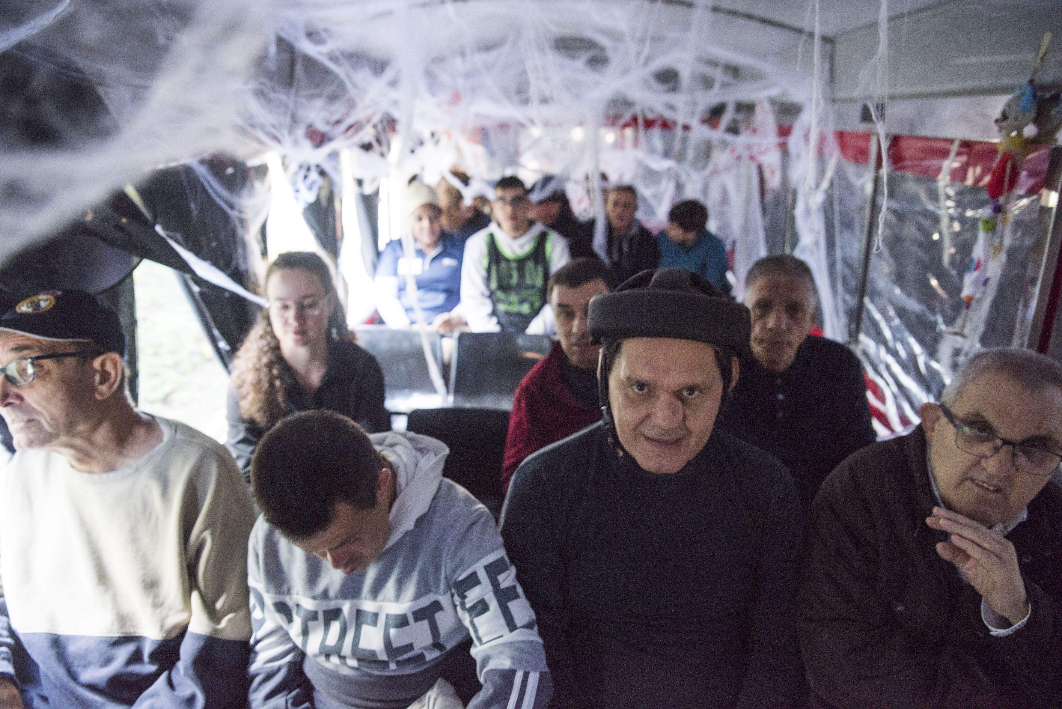 Castahalloween de les instal·lacions de Cerdanyola de Catalònia Fundació Creactiva. FOTO: Bernat Millet