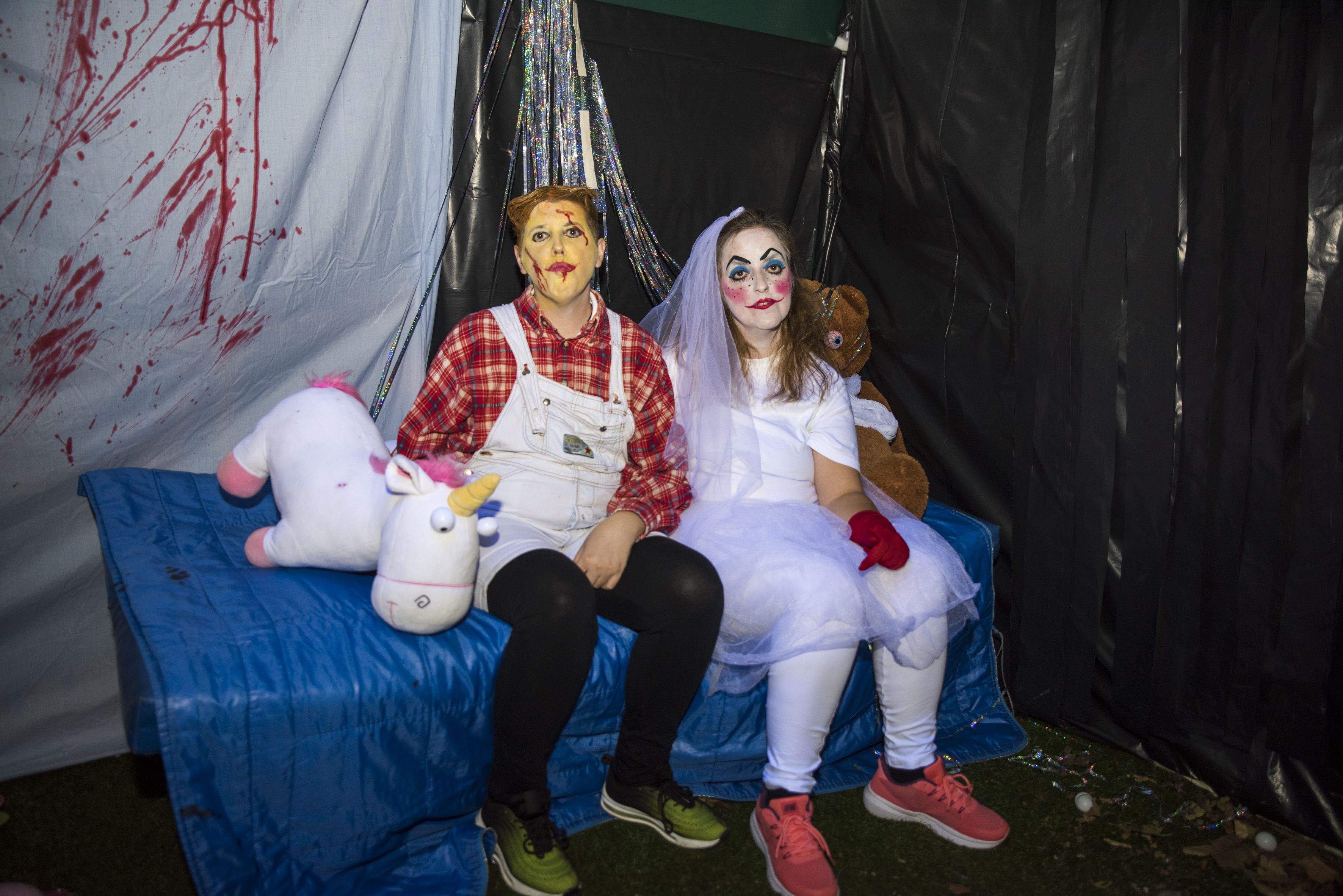 Castahalloween de les instal·lacions de Cerdanyola de Catalònia Fundació Creactiva. FOTO: Bernat Millet