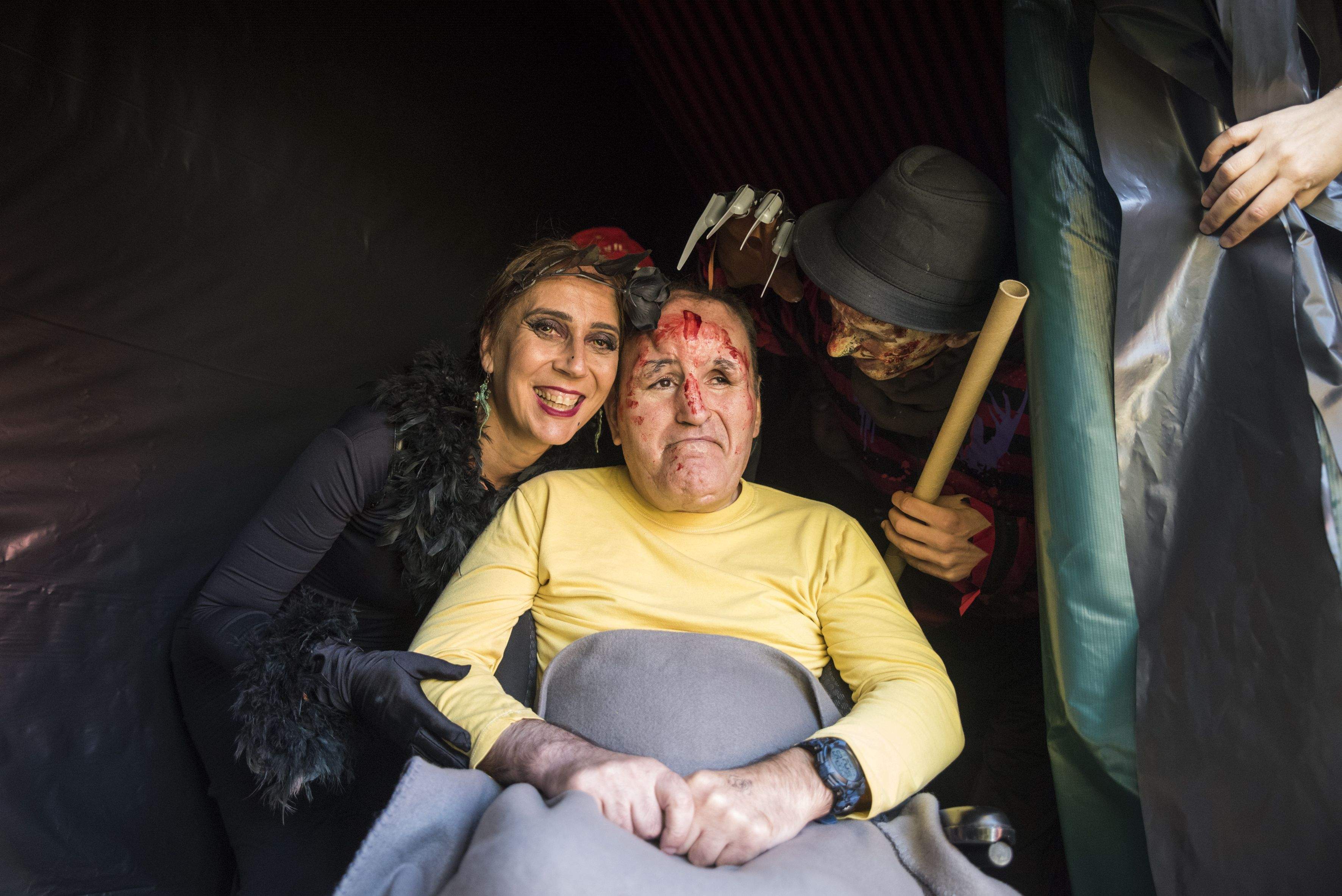 Castahalloween de les instal·lacions de Cerdanyola de Catalònia Fundació Creactiva. FOTO: Bernat Millet