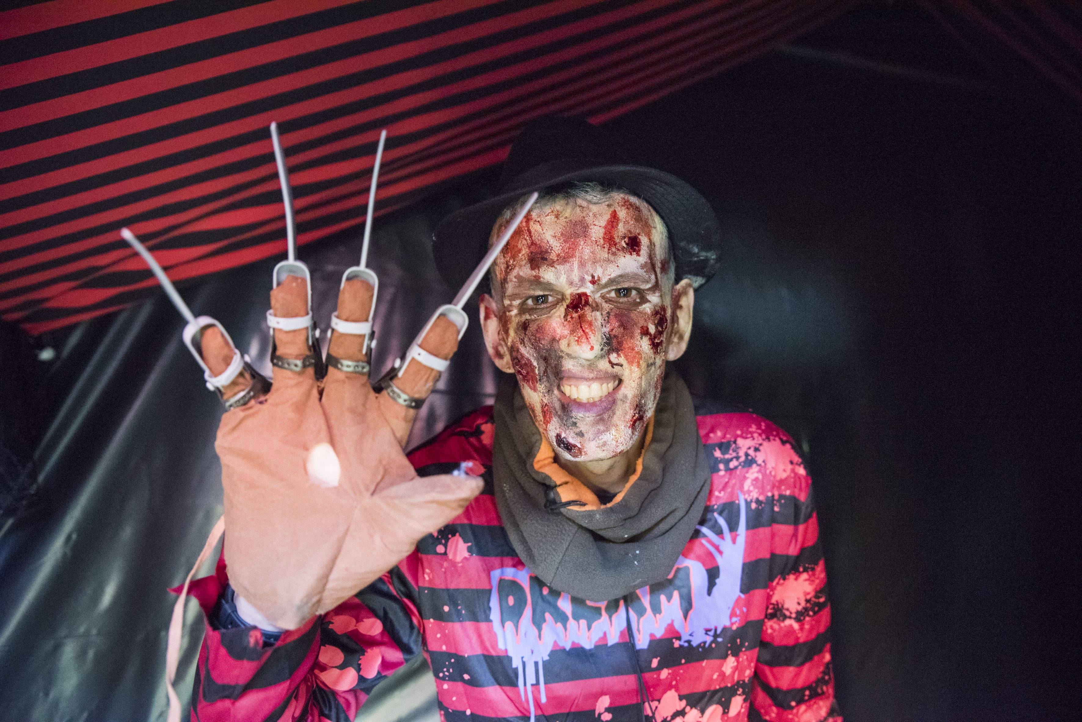 Castahalloween de les instal·lacions de Cerdanyola de Catalònia Fundació Creactiva. FOTO: Bernat Millet