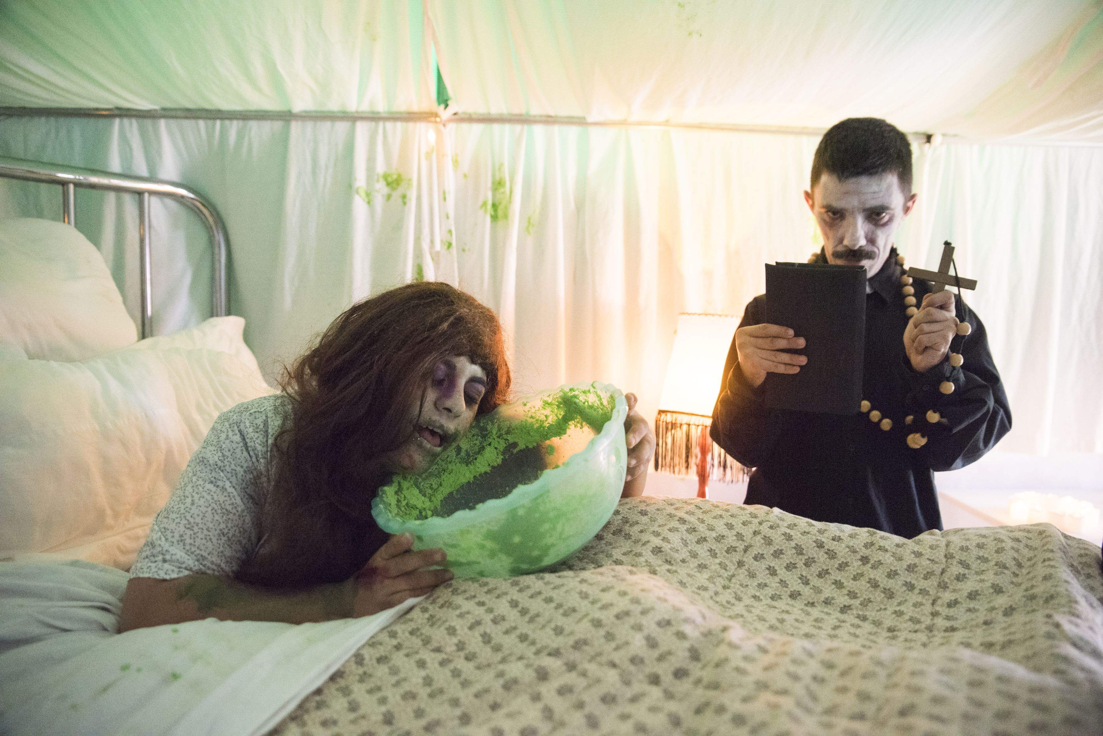 Castahalloween de les instal·lacions de Cerdanyola de Catalònia Fundació Creactiva. FOTO: Bernat Millet