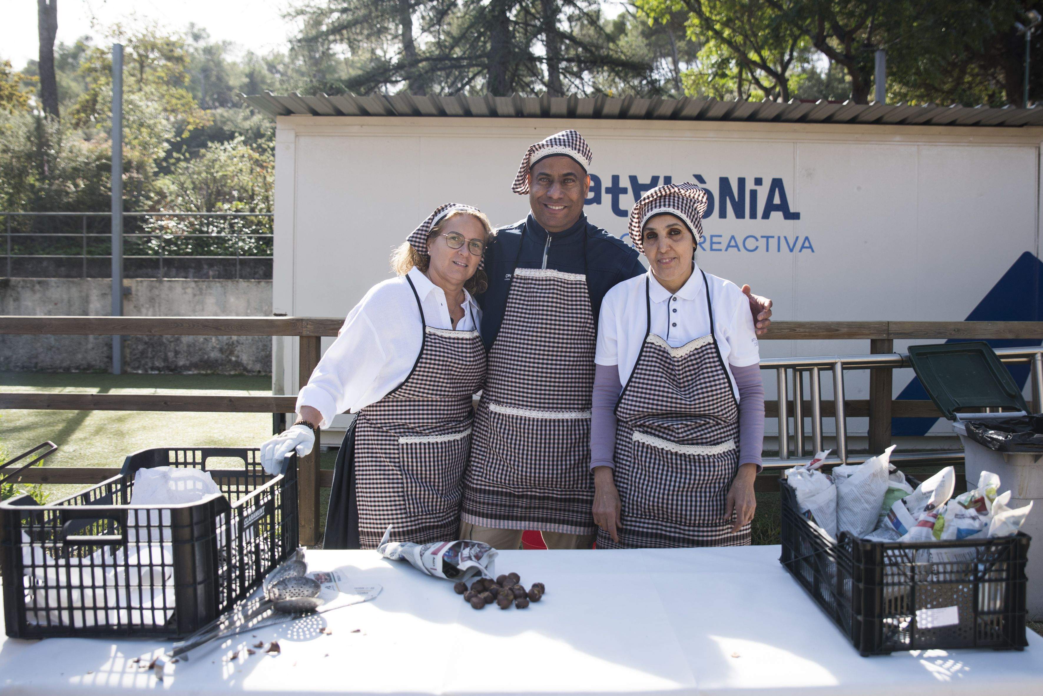 Castahalloween de les instal·lacions de Cerdanyola de Catalònia Fundació Creactiva. FOTO: Bernat Millet
