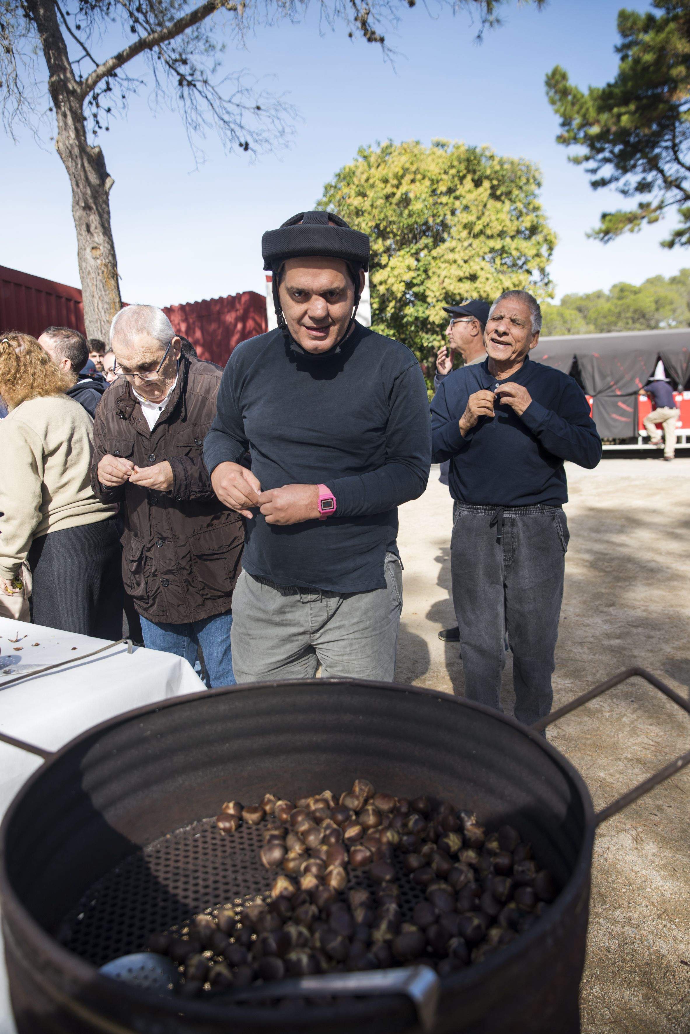 Castahalloween de les instal·lacions de Cerdanyola de Catalònia Fundació Creactiva. FOTO: Bernat Millet