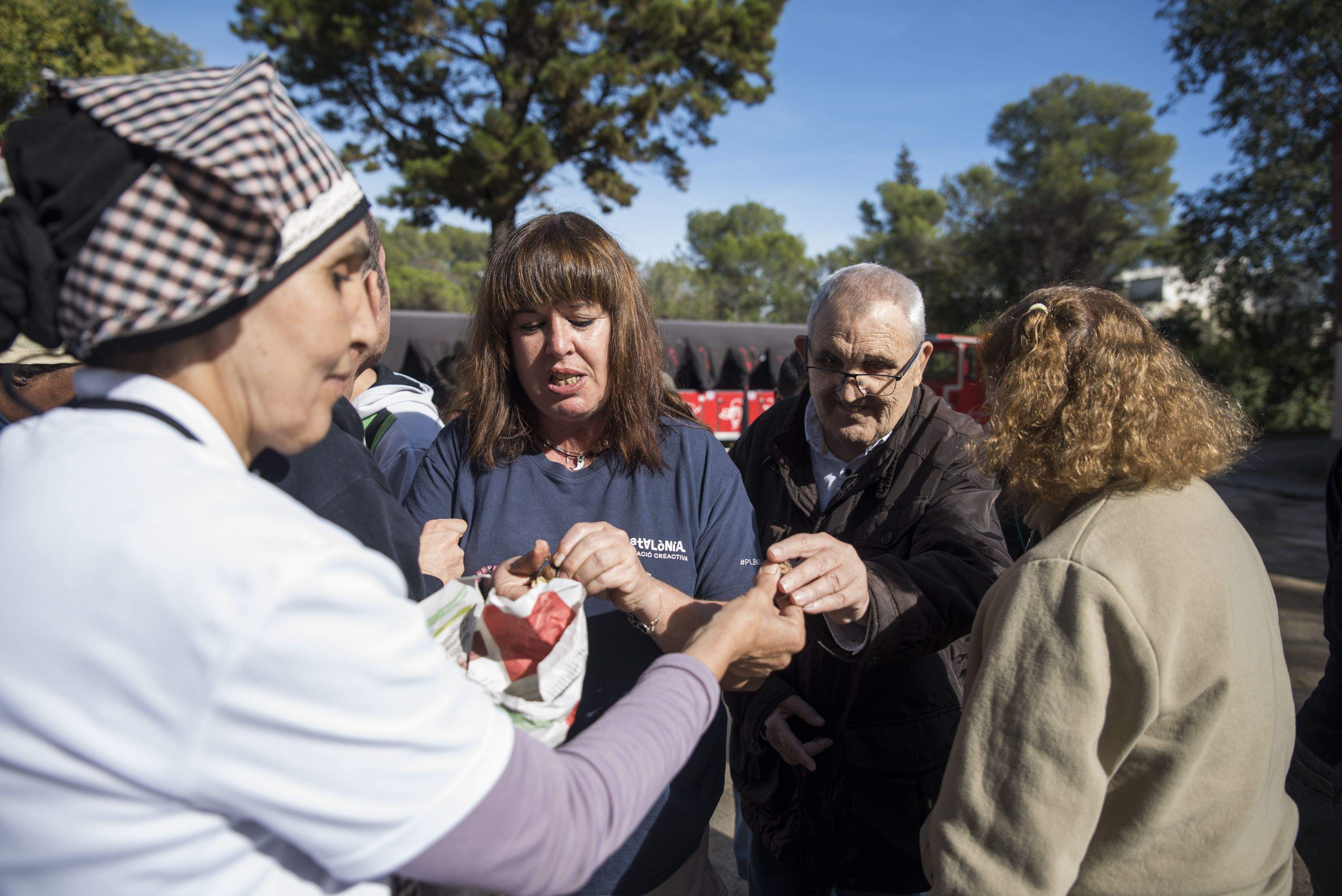 Castahalloween de les instal·lacions de Cerdanyola de Catalònia Fundació Creactiva. FOTO: Bernat Millet