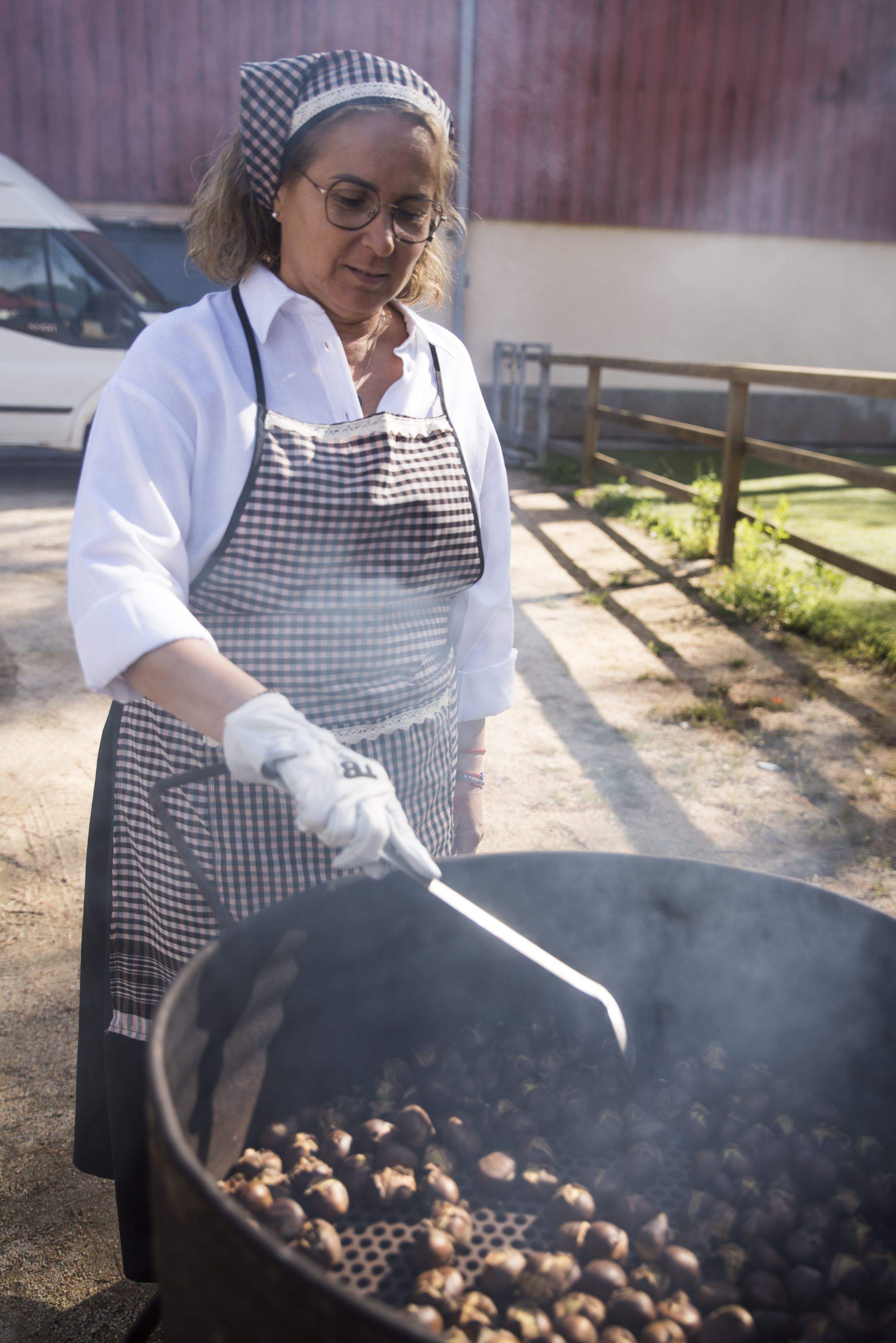 Castahalloween de les instal·lacions de Cerdanyola de Catalònia Fundació Creactiva. FOTO: Bernat Millet