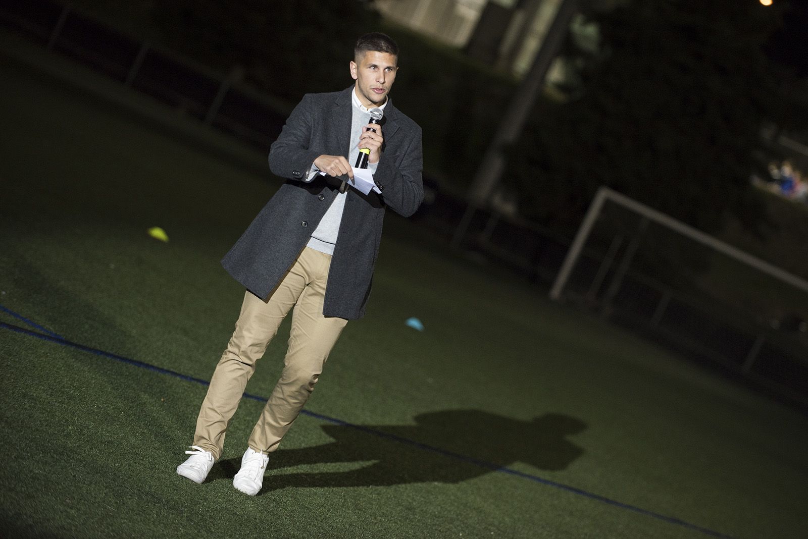 Presentació d'equips de la secció de futbol del Junior FC. FOTO: Bernat Millet.