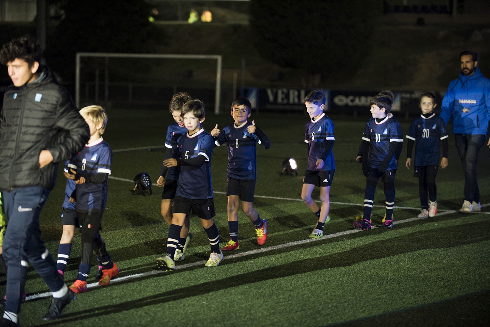 Presentació d'equips de la secció de futbol del Junior FC. FOTO: Bernat Millet.