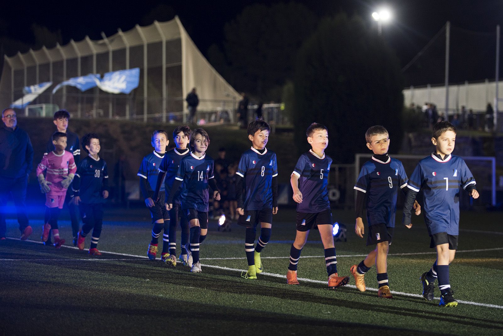 Presentació d'equips de la secció de futbol del Junior FC. FOTO: Bernat Millet.