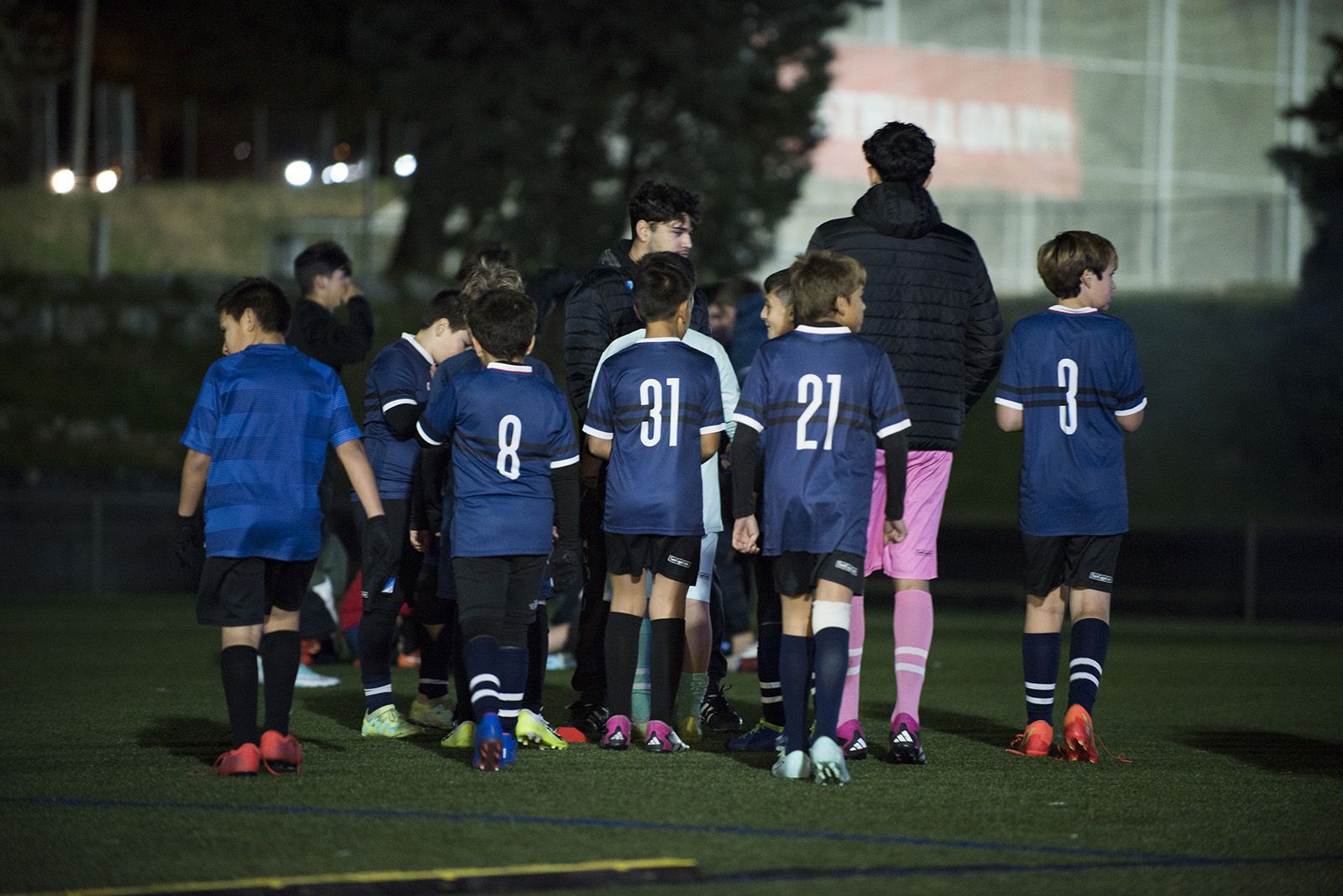 Presentació d'equips de la secció de futbol del Junior FC. FOTO: Bernat Millet.