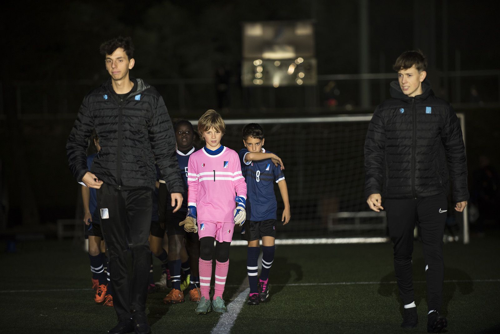 Presentació d'equips de la secció de futbol del Junior FC. FOTO: Bernat Millet.