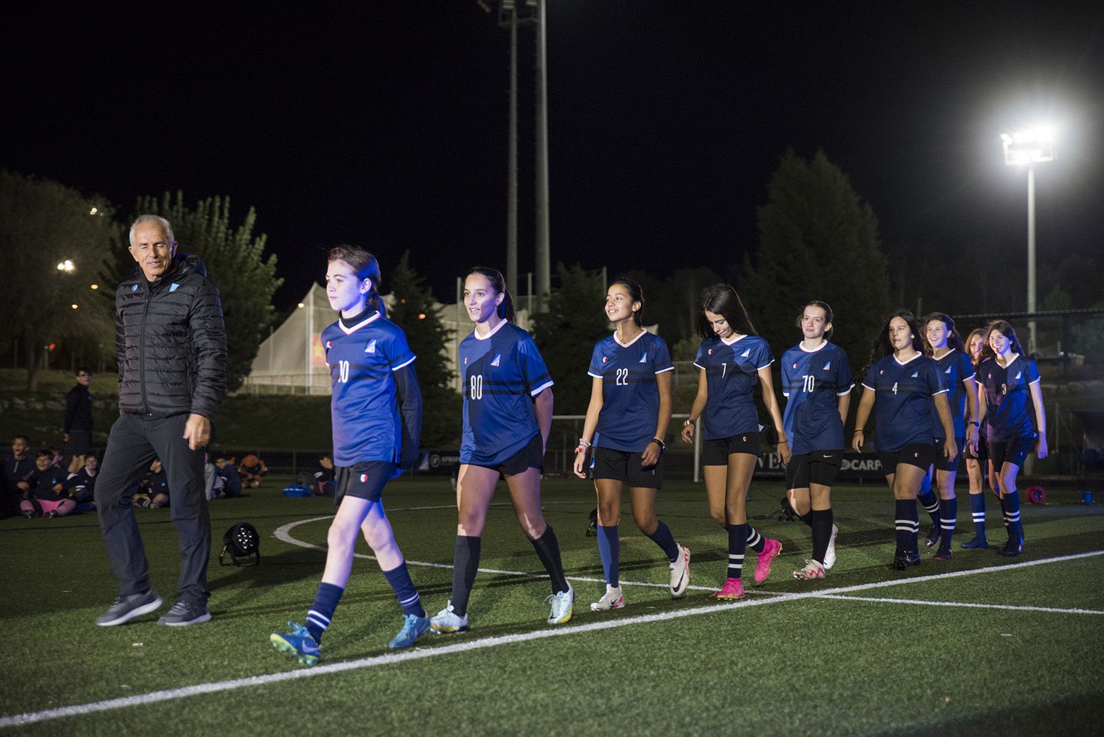Presentació d'equips de la secció de futbol del Junior FC. FOTO: Bernat Millet.