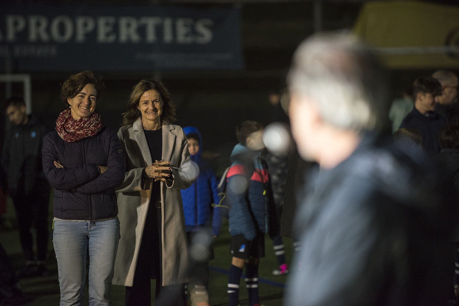 Presentació d'equips de la secció de futbol del Junior FC. FOTO: Bernat Millet.