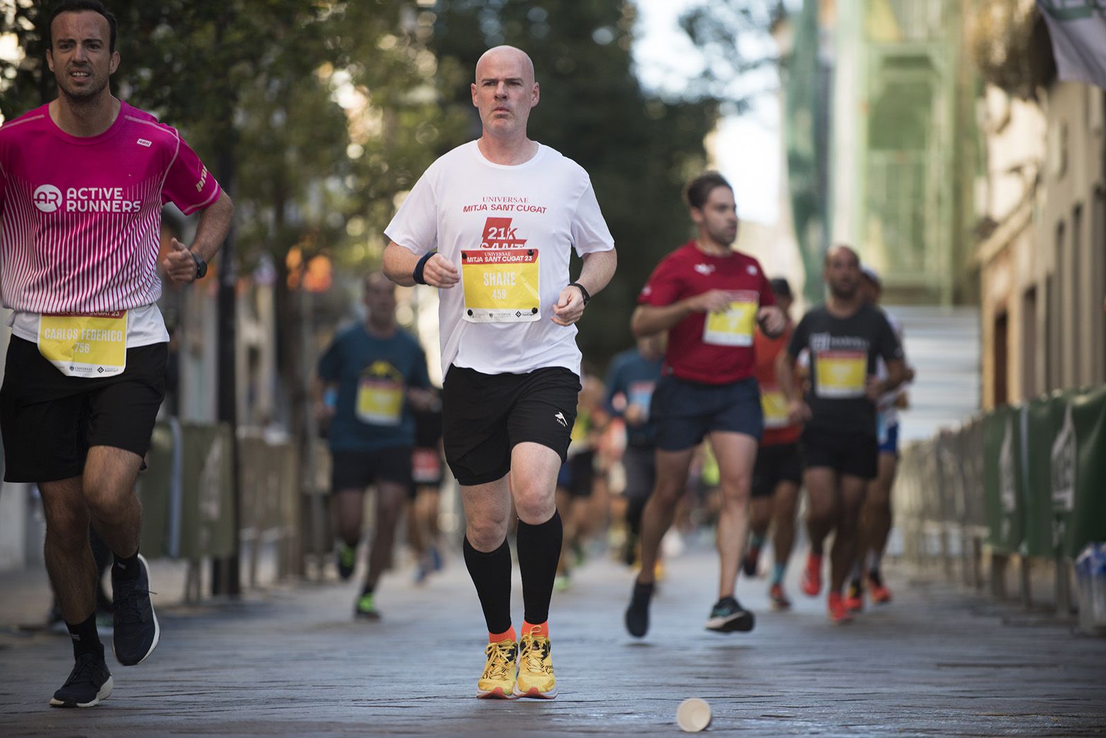 La 37a Mitja Marató de Sant Cugat va recórrer els racons i indrets emblemàtics del municipi. FOTO: Bernat Millet