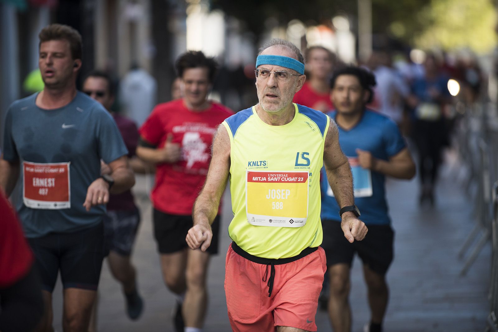 La 37a Mitja Marató de Sant Cugat va recórrer els racons i indrets emblemàtics del municipi. FOTO: Bernat Millet