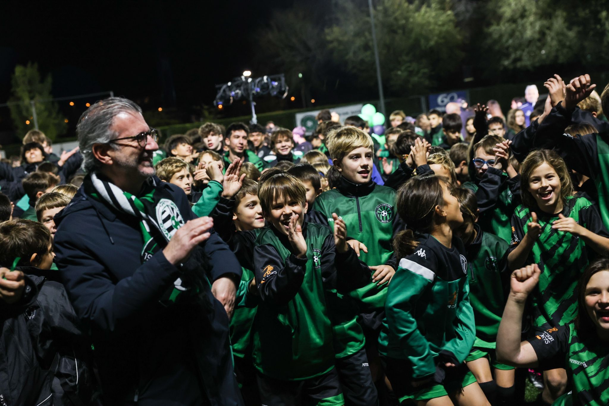 Presentació d'equips del CFU Mira-sol Baco. FOTO: Ajuntament