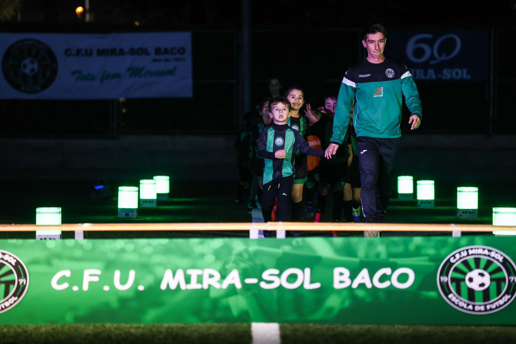 Presentació d'equips del CFU Mira-sol Baco. FOTO: Ajuntament