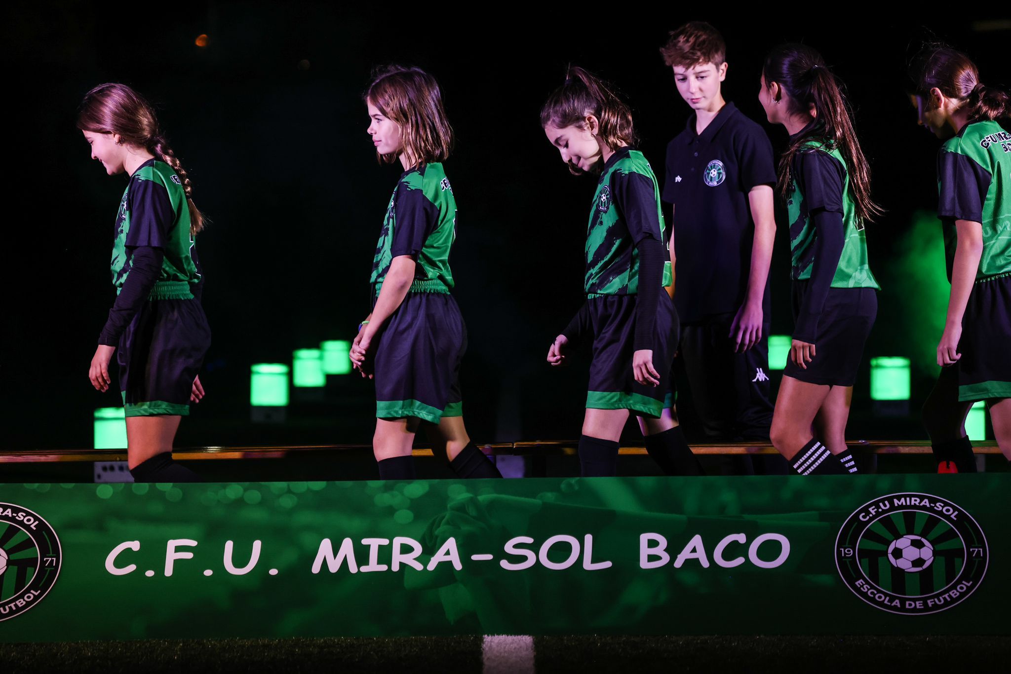 Presentació d'equips del CFU Mira-sol Baco. FOTO: Ajuntament