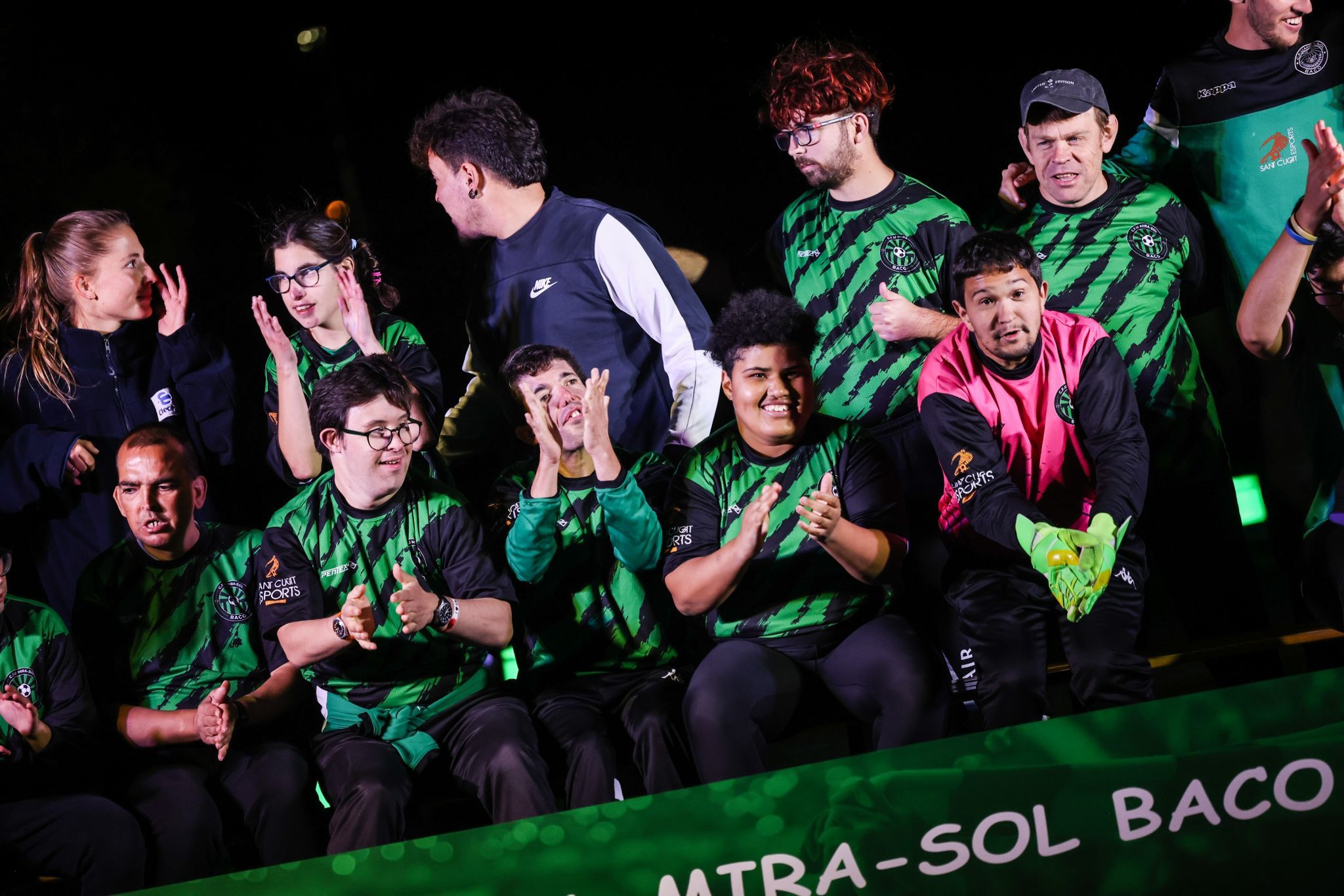 Presentació d'equips del CFU Mira-sol Baco. FOTO: Ajuntament