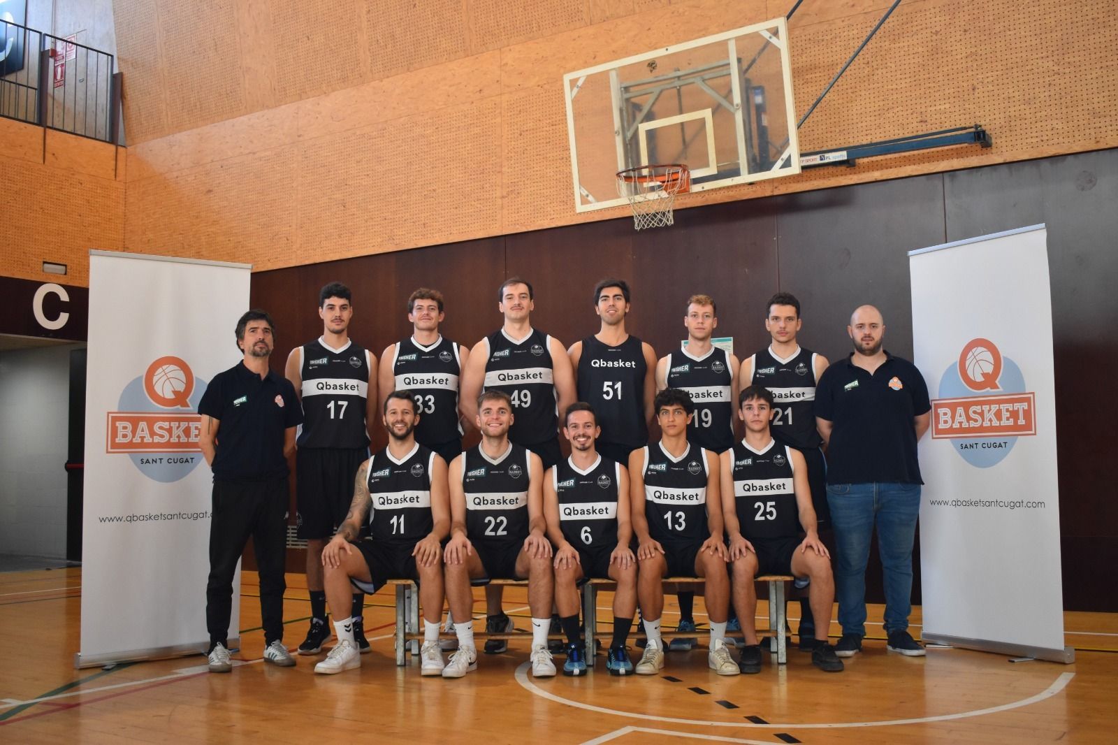Derrota del Qbasket Sant Cugat, en un últim parcial en el qual només van anotar 4 punts. FOTO: Cedida