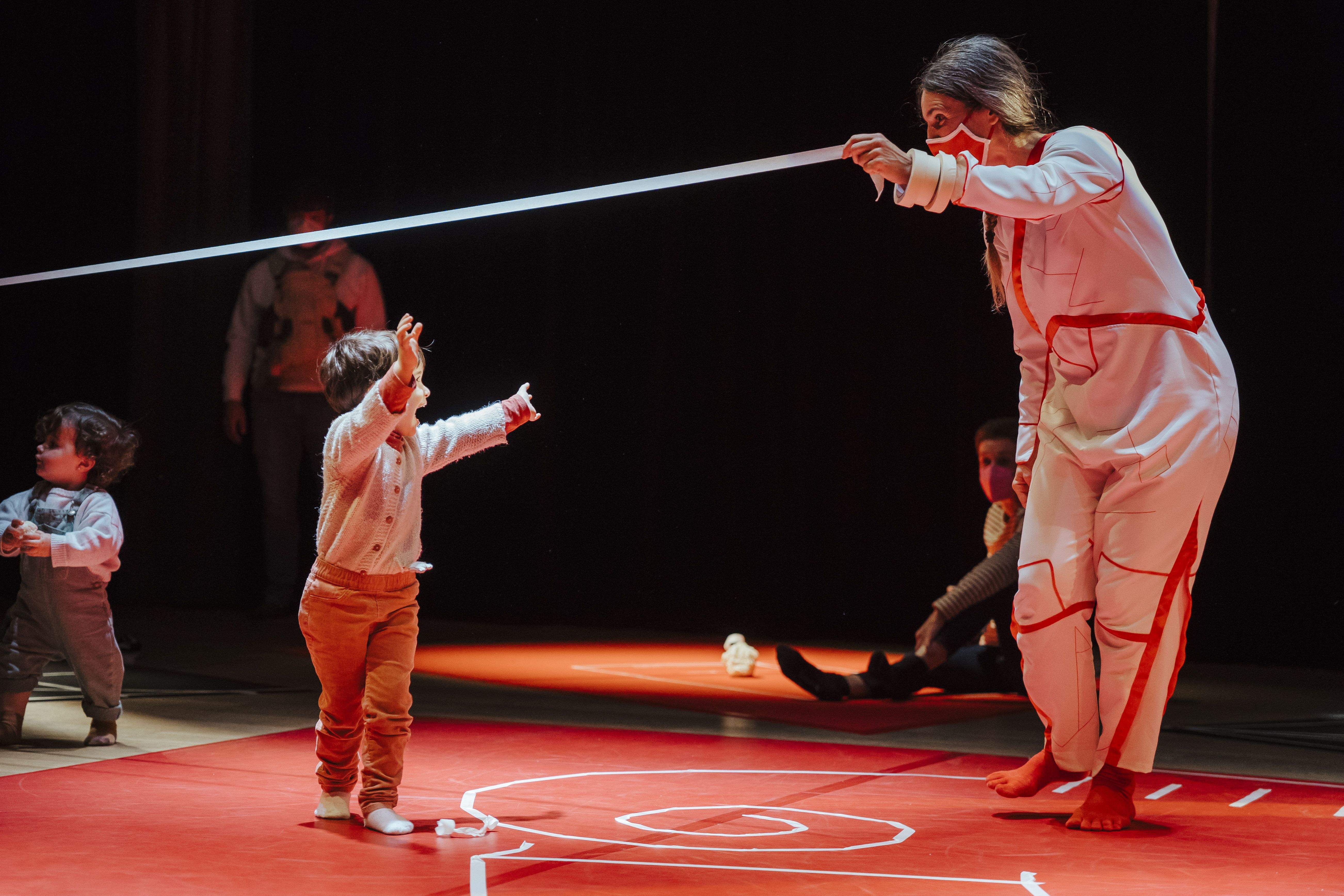 L'espectacle 'Paisatges' de la companyia catalana Creamoviment FOTO: Cedida