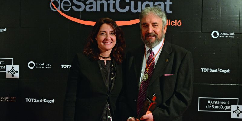 Josep Canals, Premi extraordinari Ciutat de Sant Cugat. 2017. FOTO: Cedida