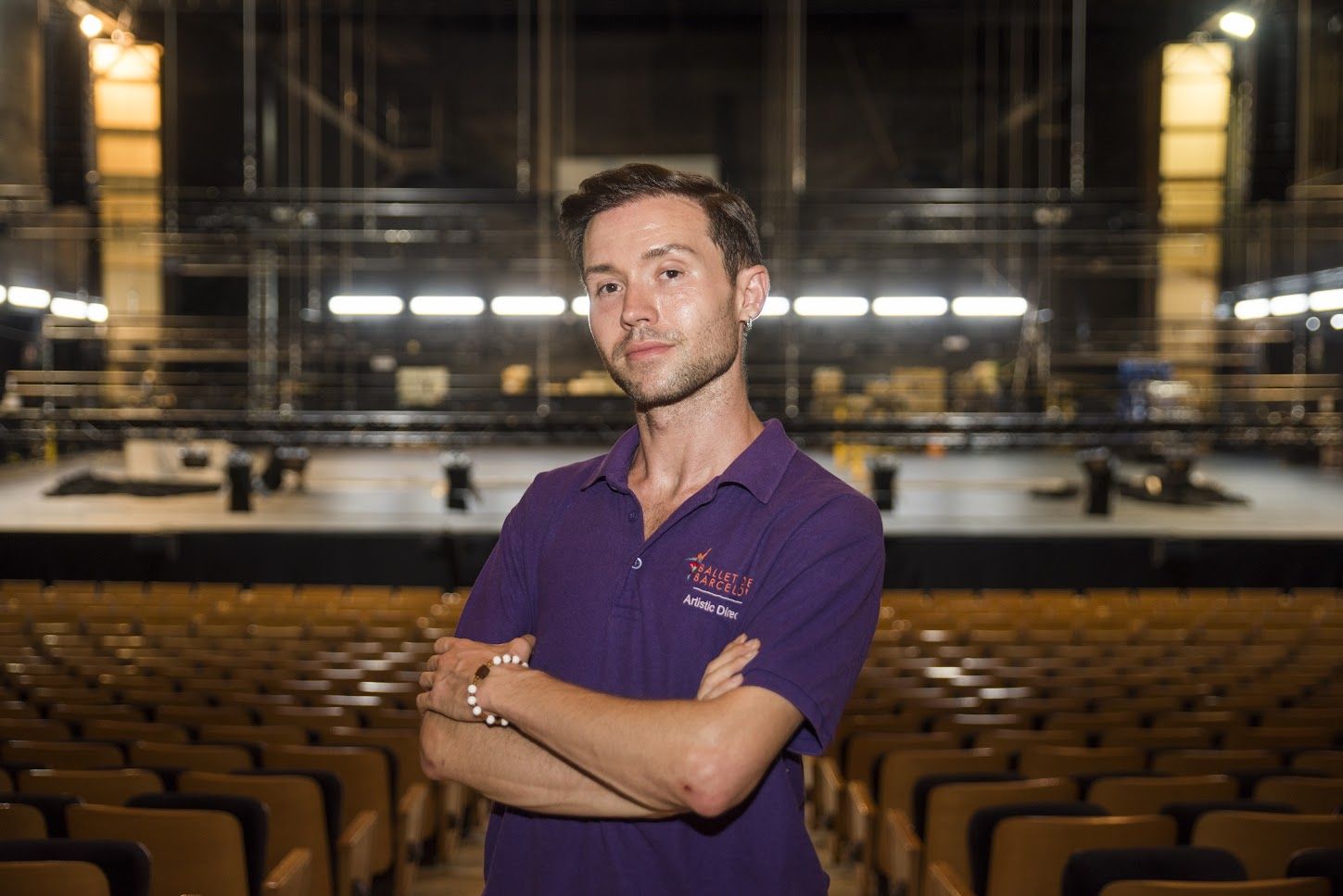 Chase Johnsey, director artístic de Ballet de Barcelona al Teatre-Auditori de Sant Cugat. FOTO: Bernat Millet