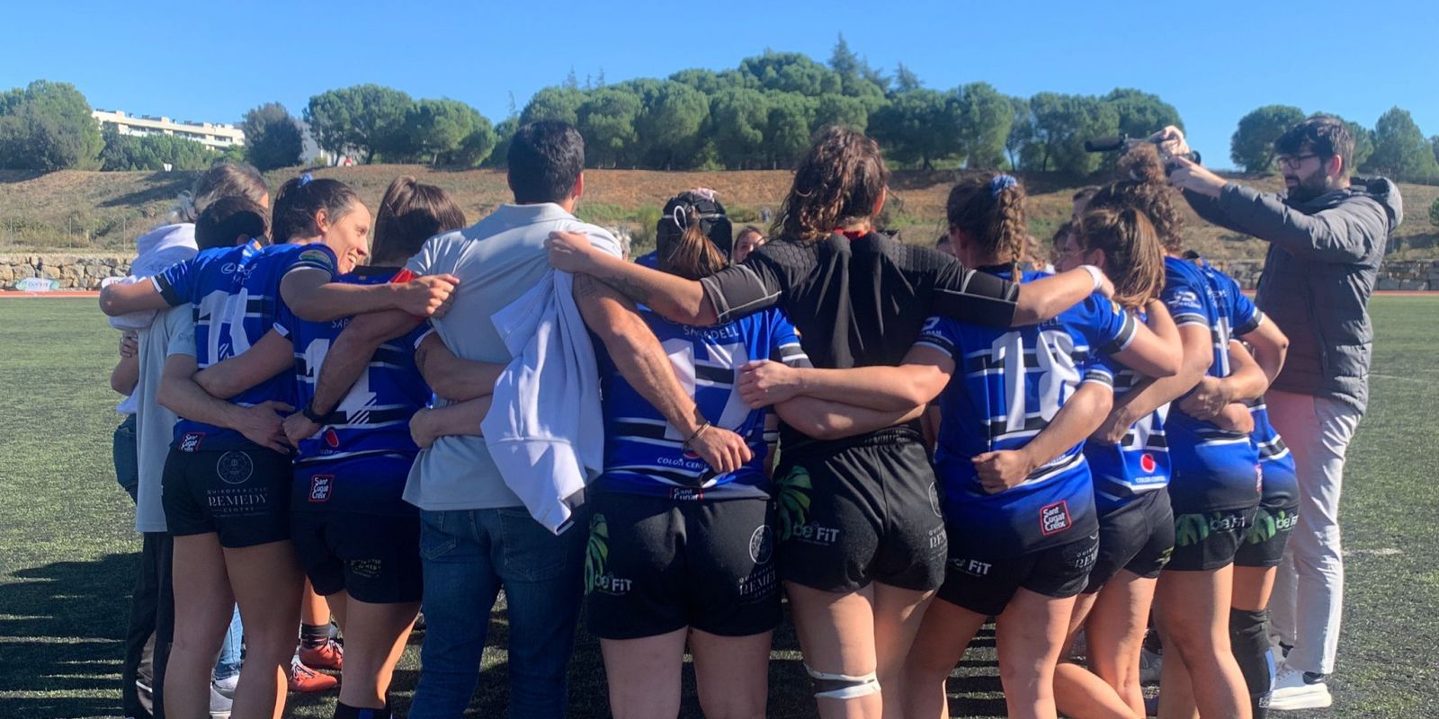 El Rugby Sant Cugat femení cau eliminat a la copa RFER. FOTO: Nielo Ballart